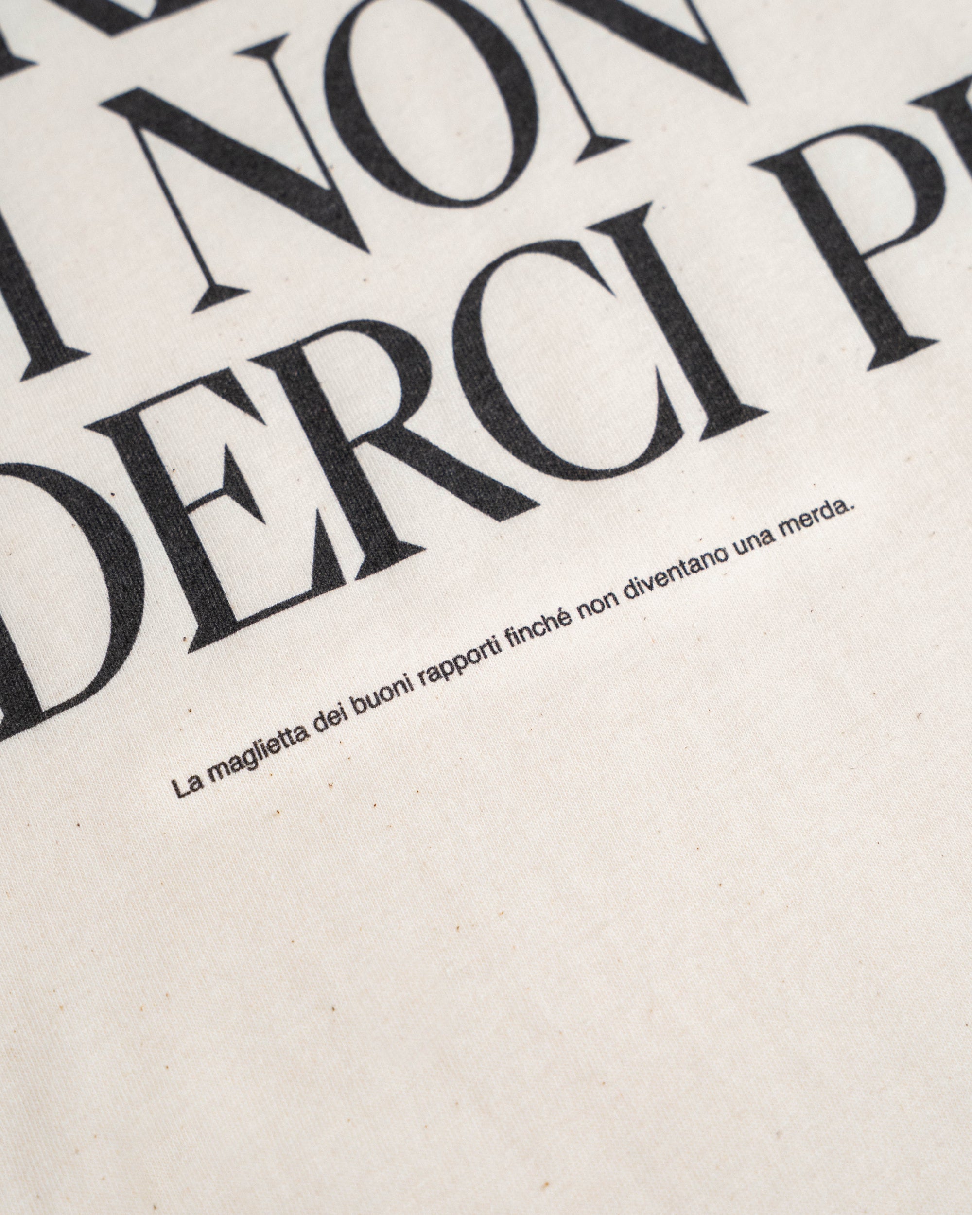 Maglietta Speriamo di non vederci più