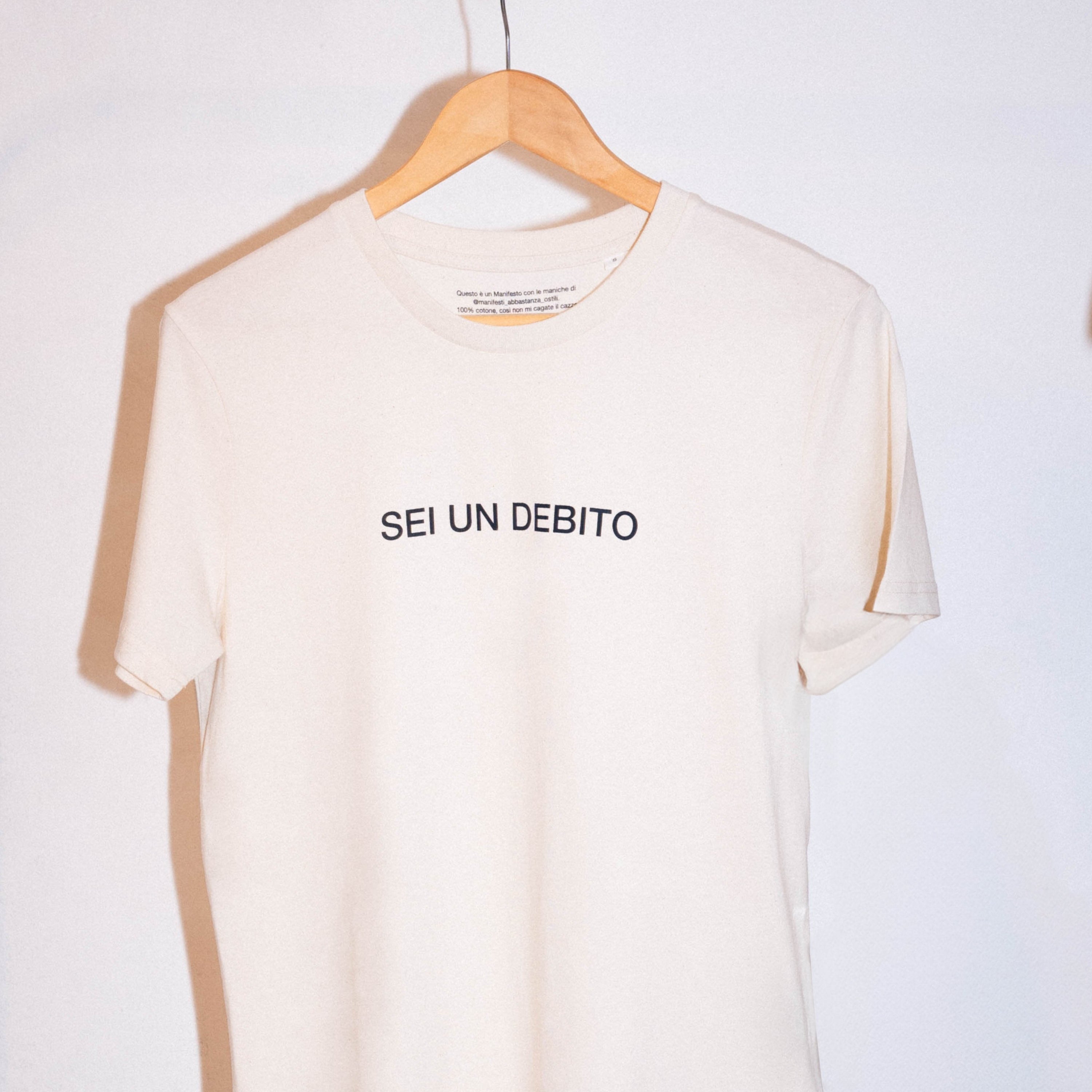 Maglietta Sei un debito