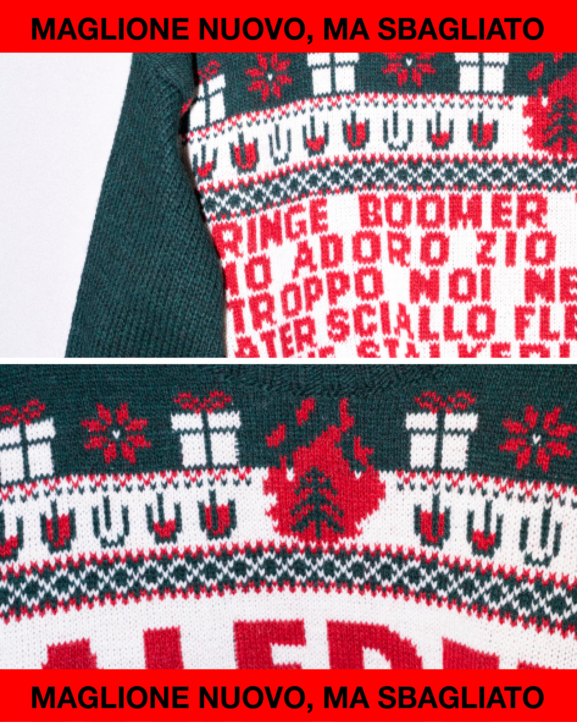 Maglione Nuovo ma Sbagliato - Maledetti Giovani 🔥⏰