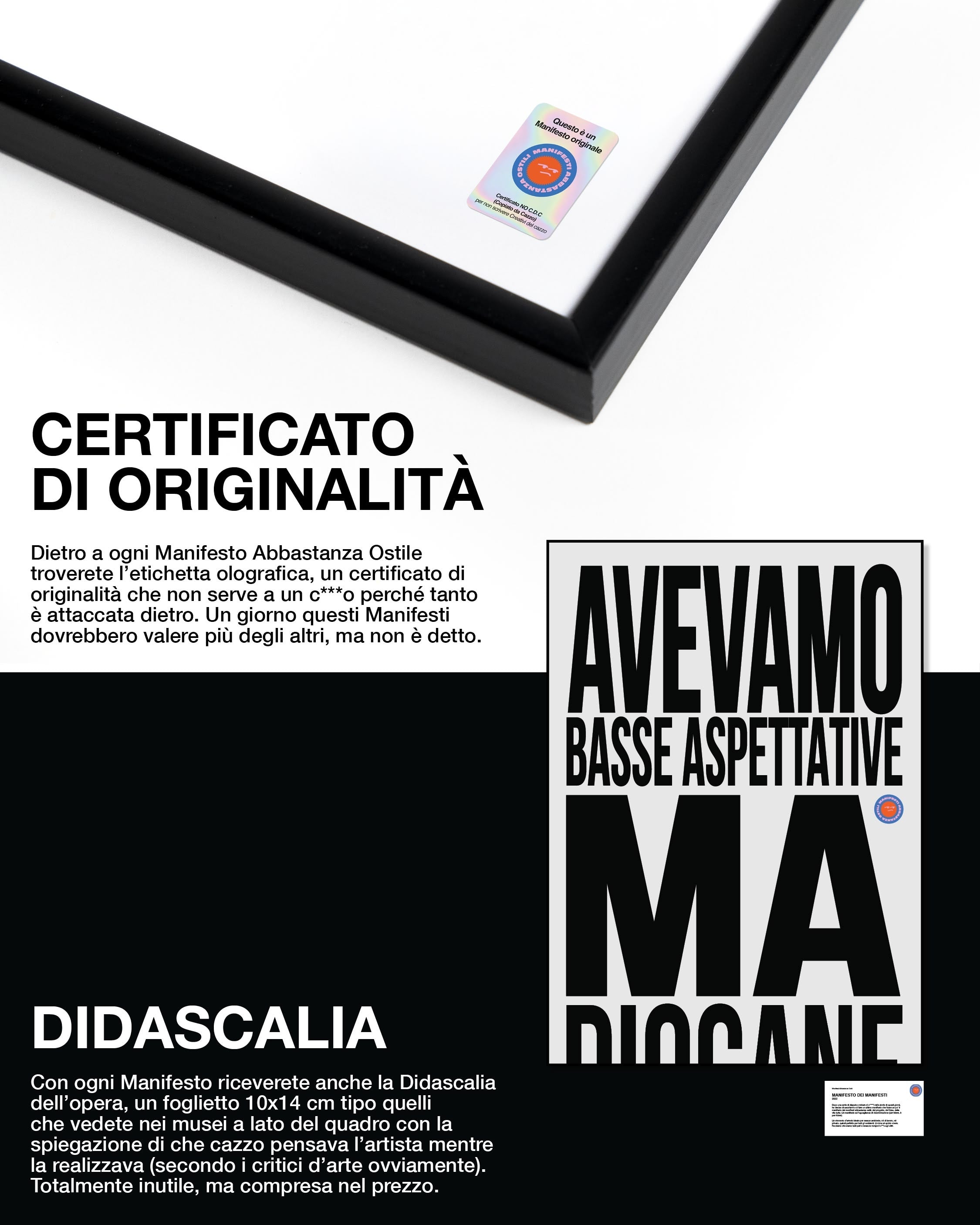 Avevamo basse aspettative ma