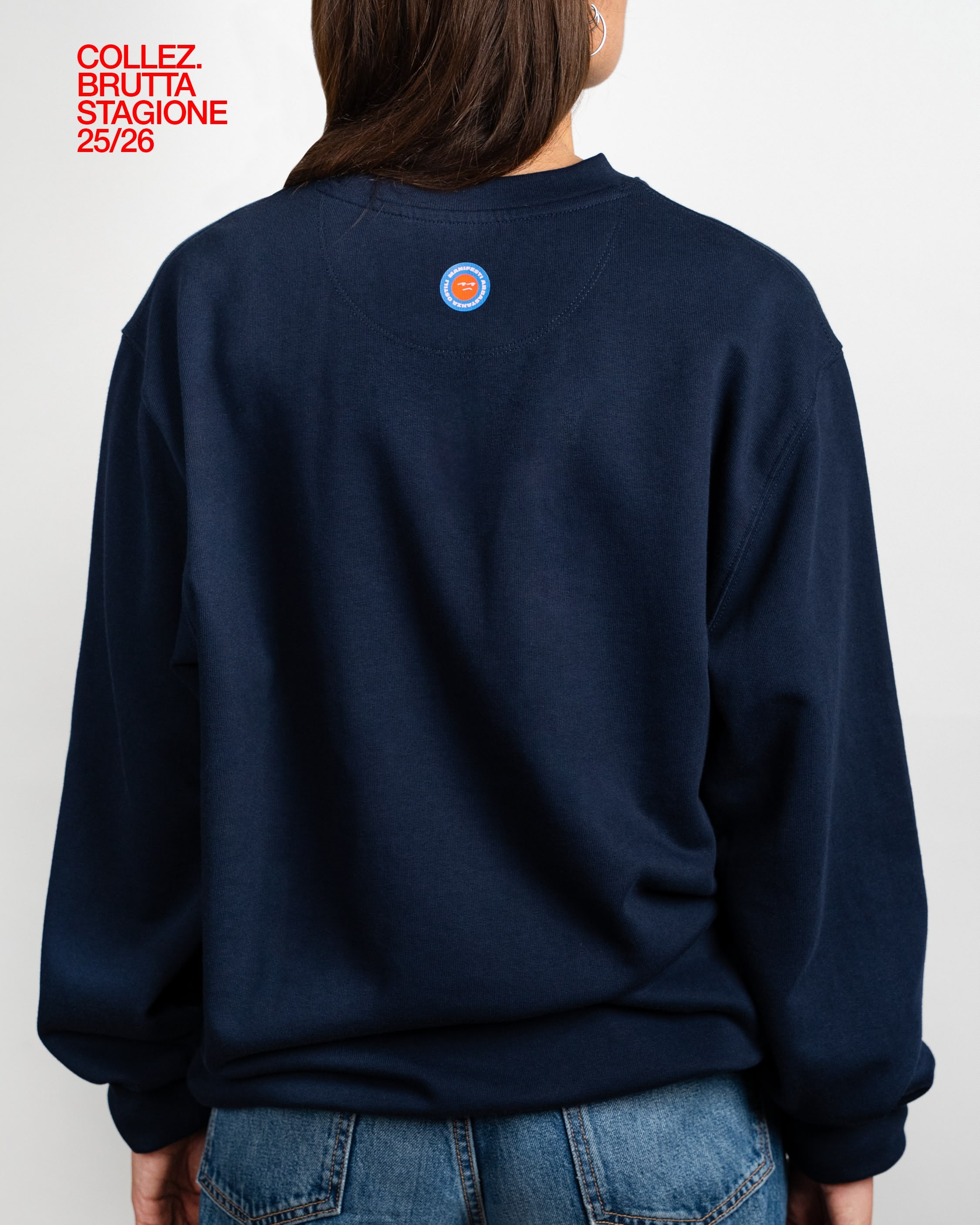 Felpa Felicità a Momenti Futuro Incerto