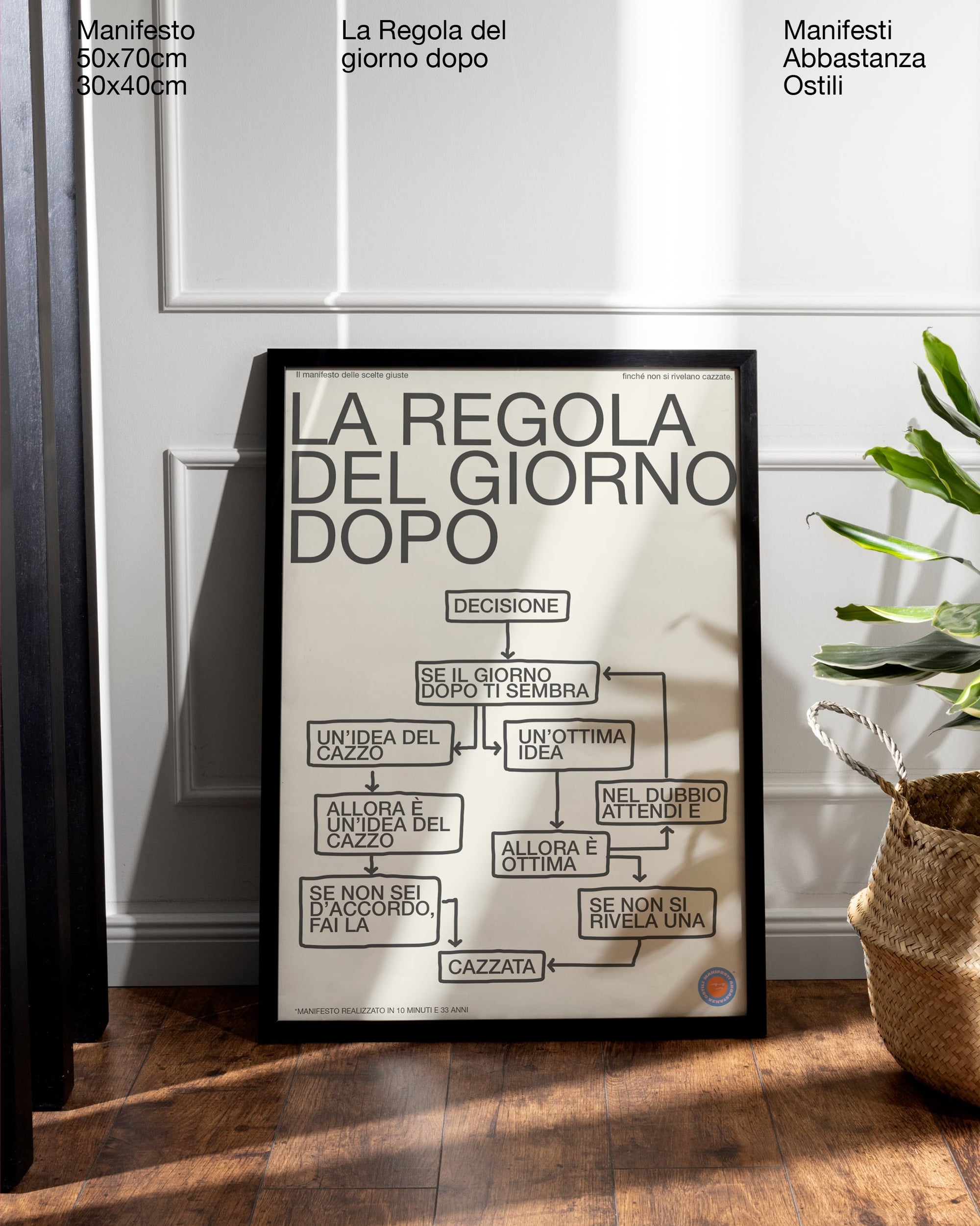 Maglietta - La regola del giorno dopo