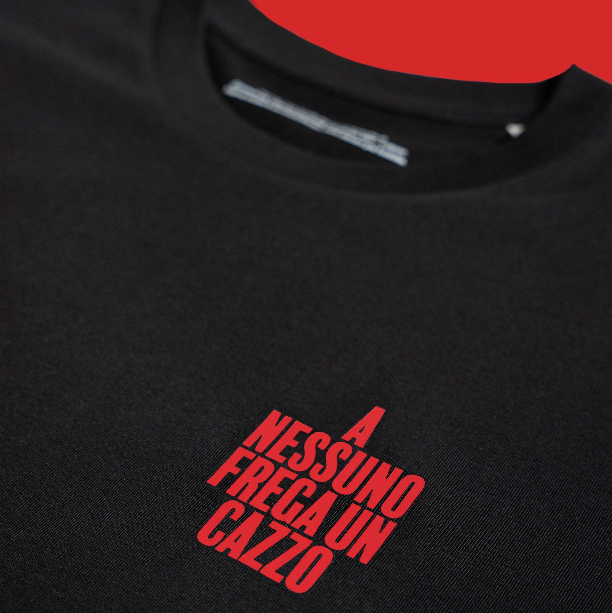 Maglietta A nessuno frega un cazzo ⚫️