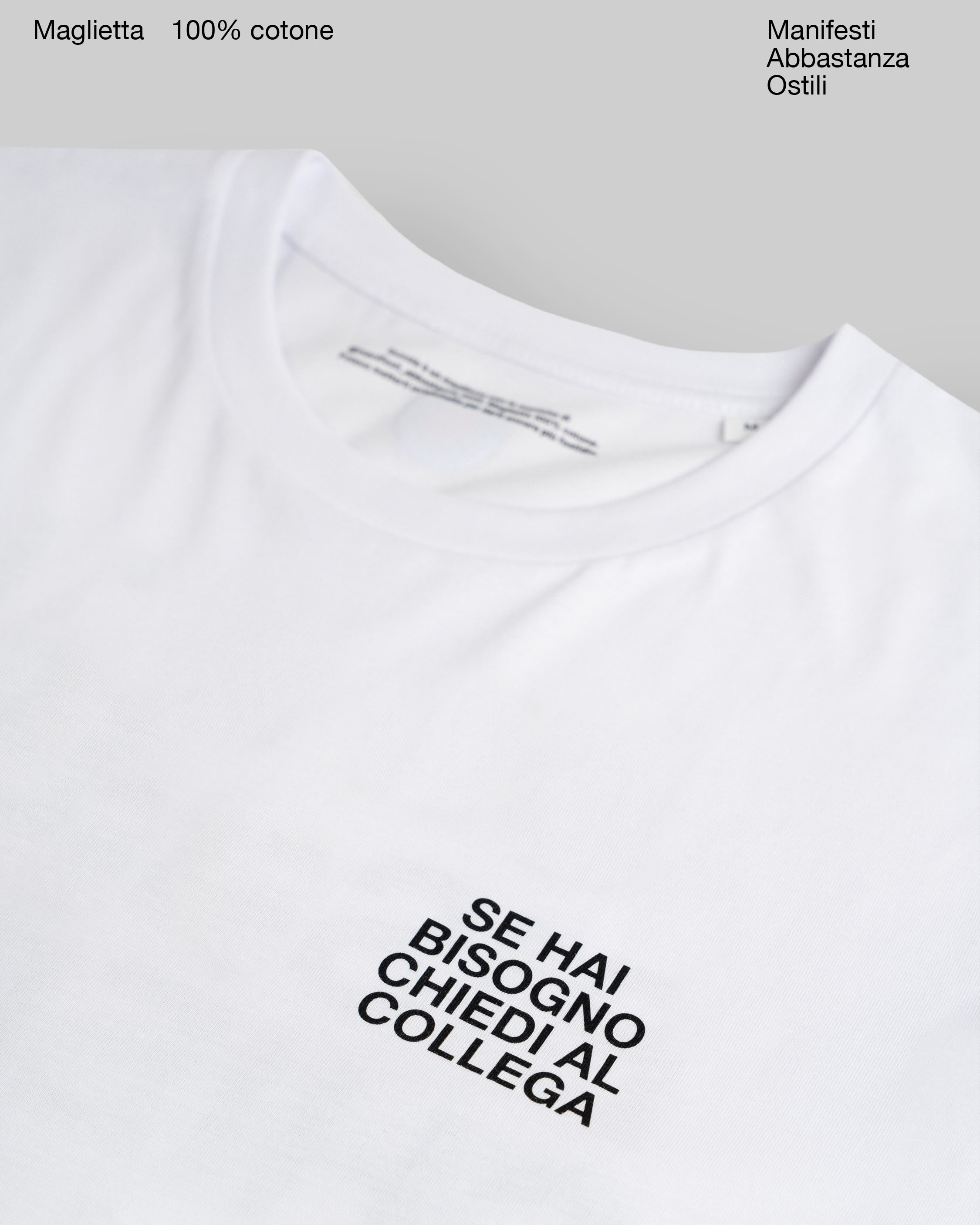 Maglietta - Chiedi al collega