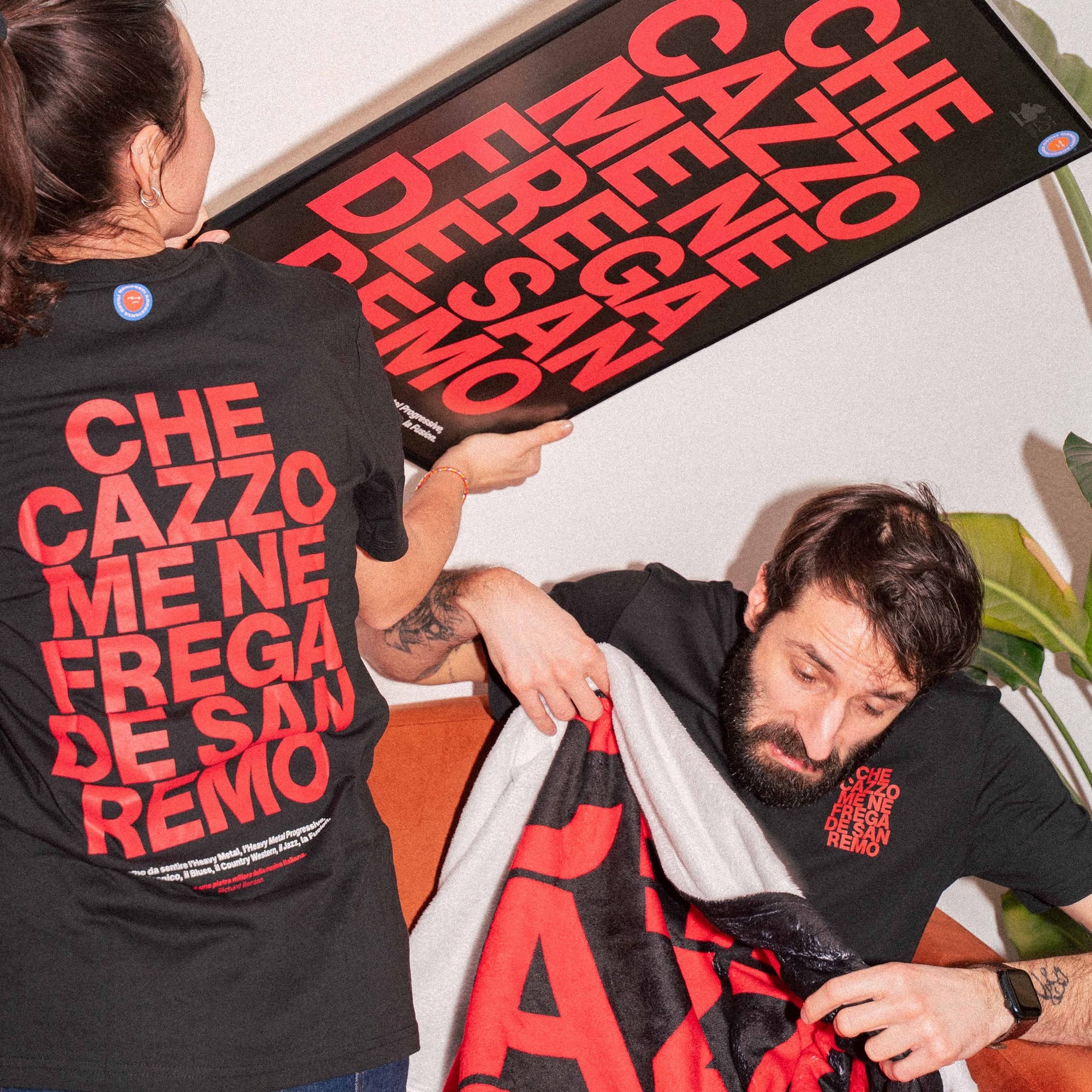 Maglietta - Che cazzo me ne frega de sanremo