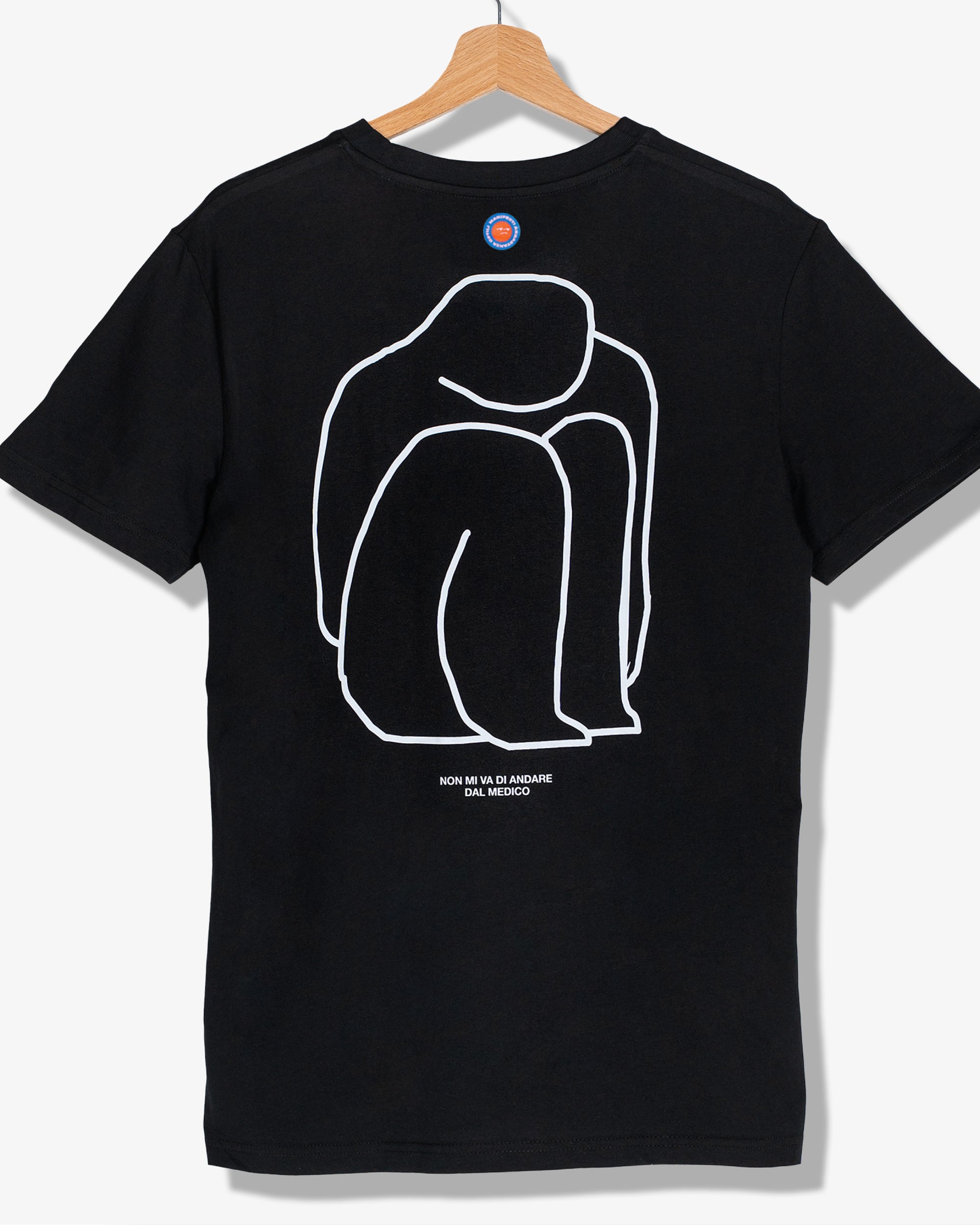 Maglietta Non mi va di andare dal medico, morirò