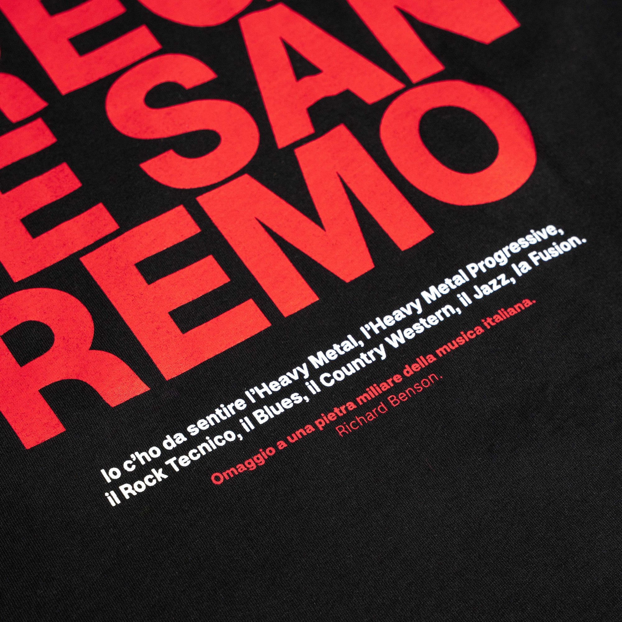 Maglietta - Che cazzo me ne frega de sanremo