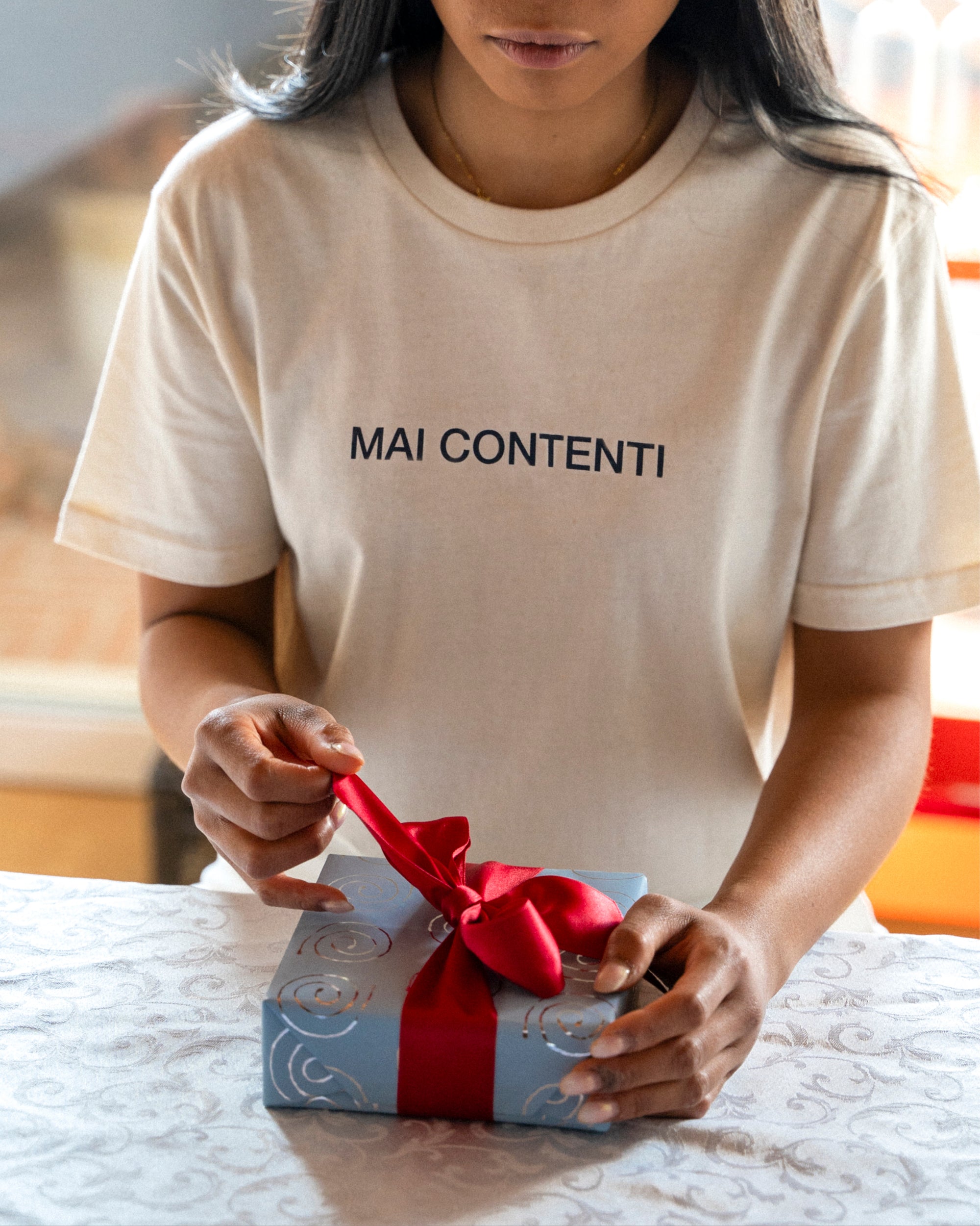 Maglietta Mai contenti