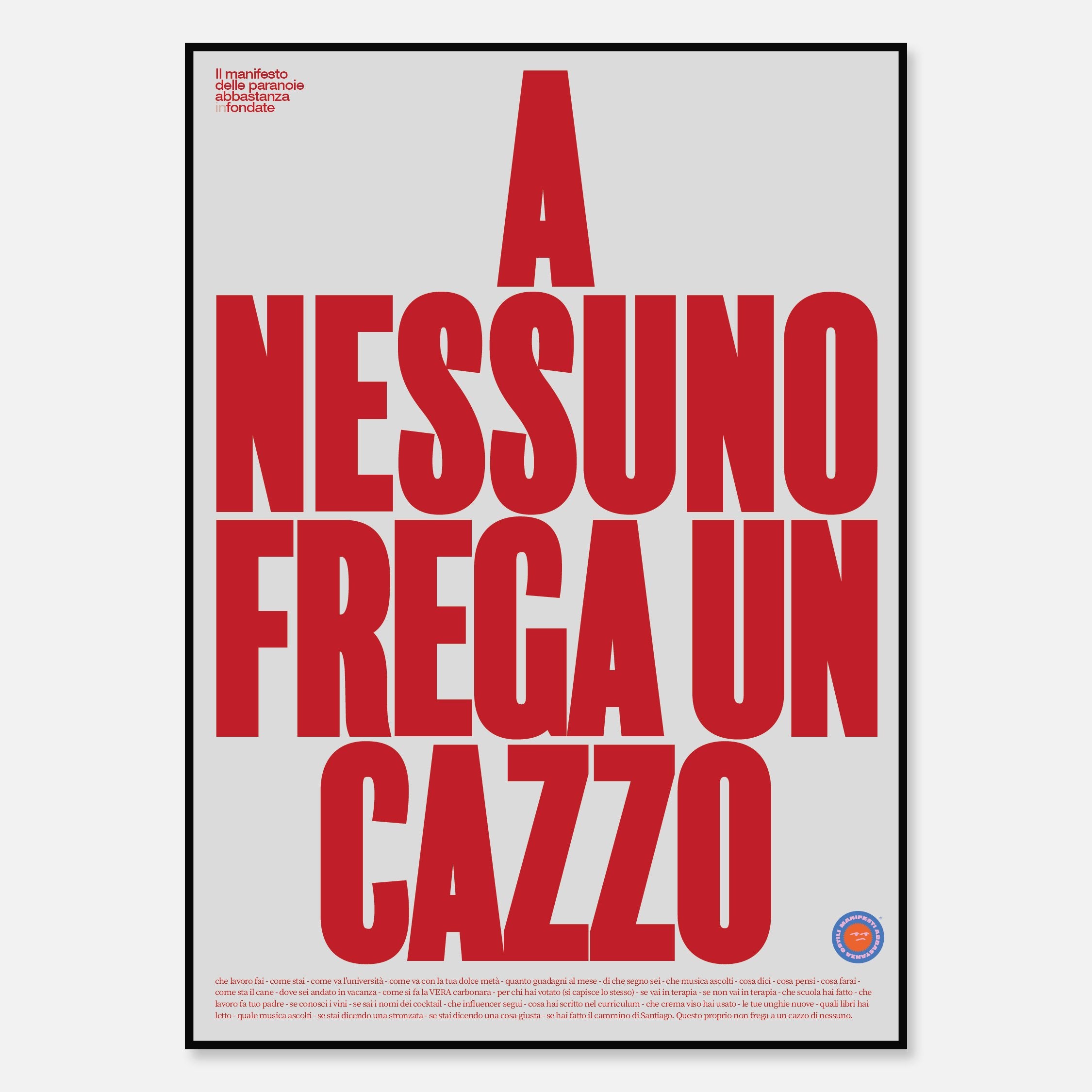 A nessuno frega un cazzo