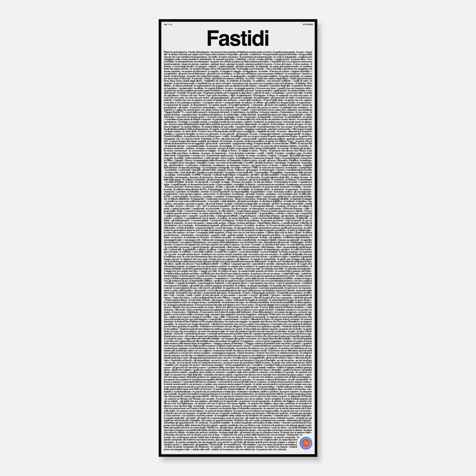 Fastidi vol. 1+2