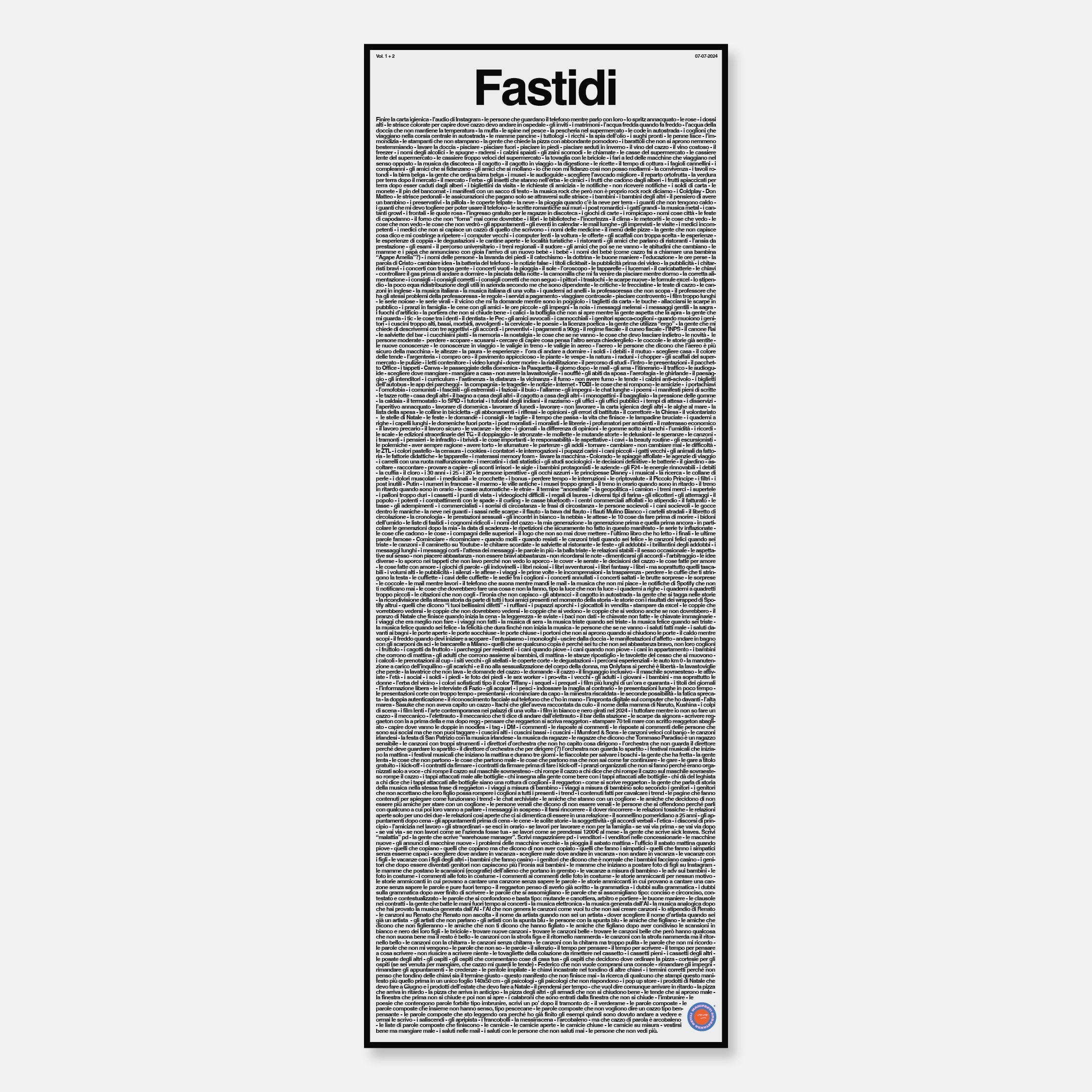 Fastidi vol. 1+2
