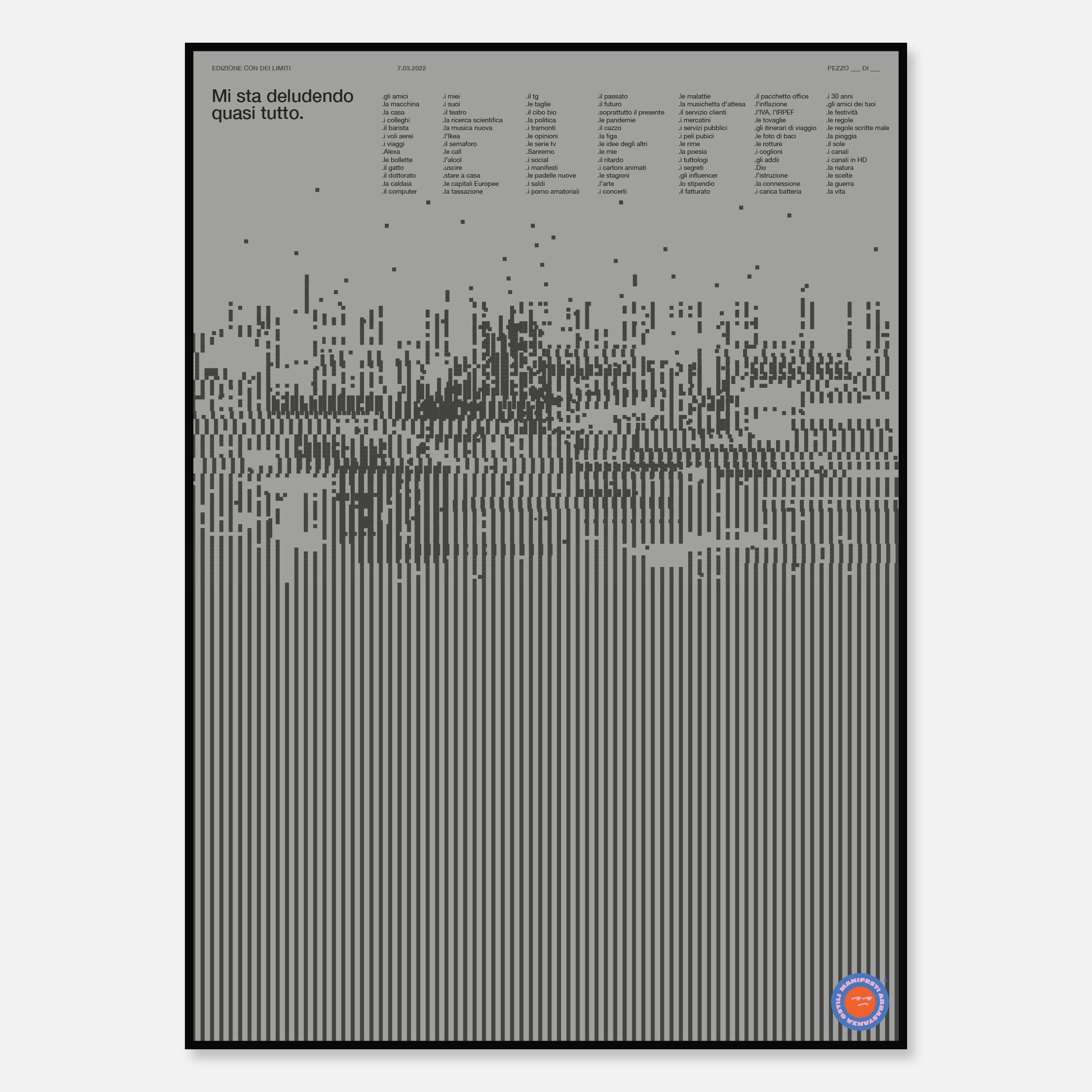 Mi sta deludendo quasi tutto