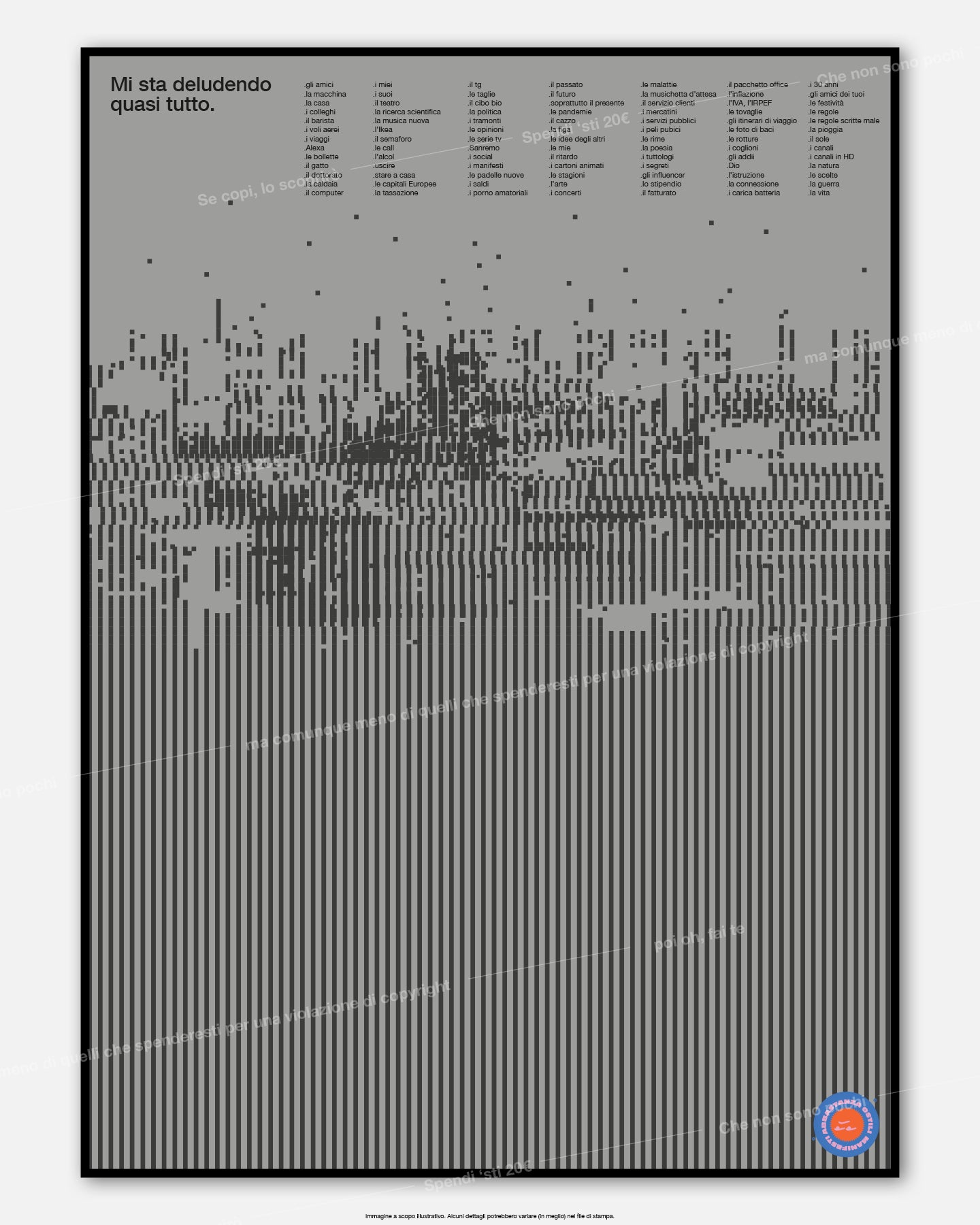 Mi sta deludendo quasi tutto