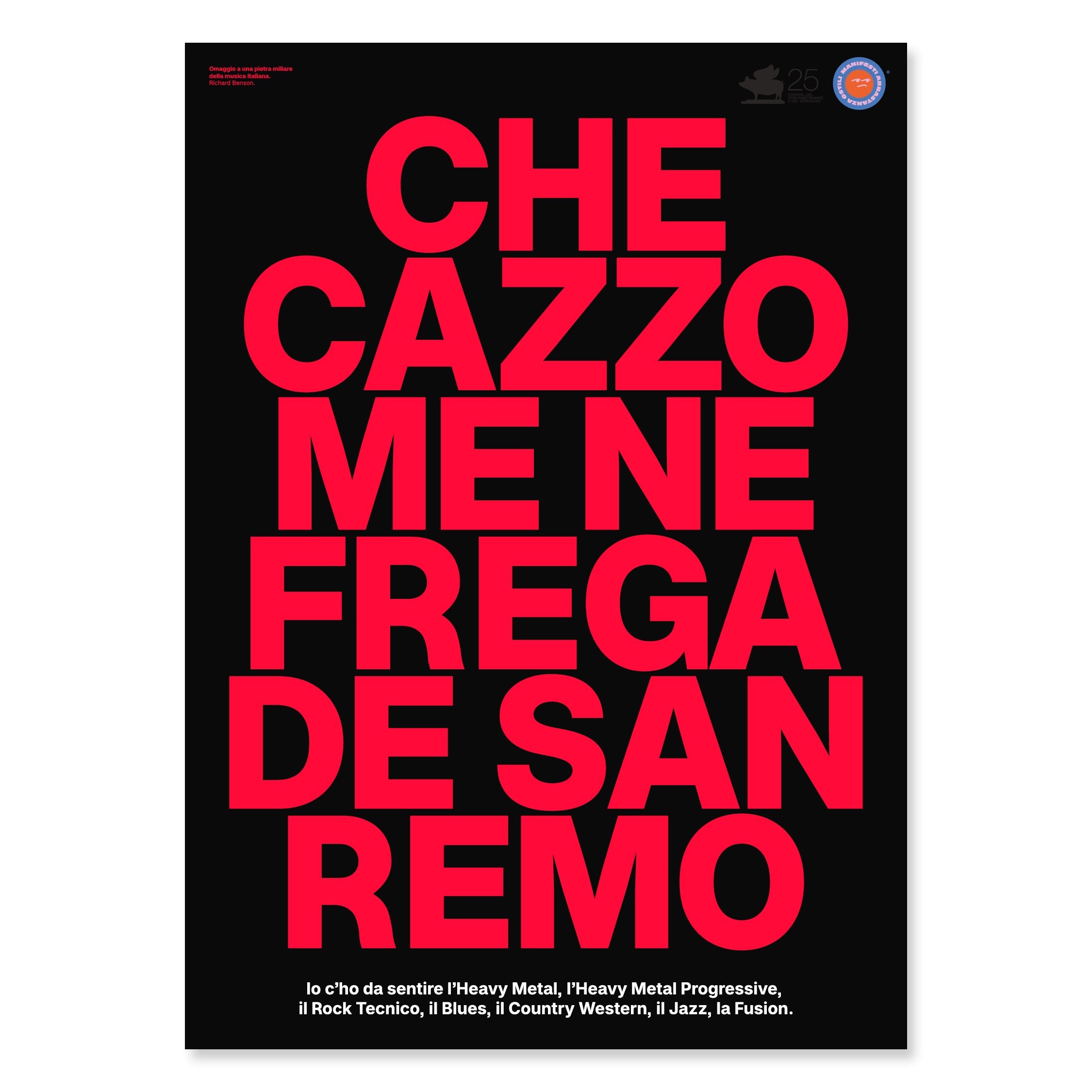 Che cazzo me ne frega de Sanremo