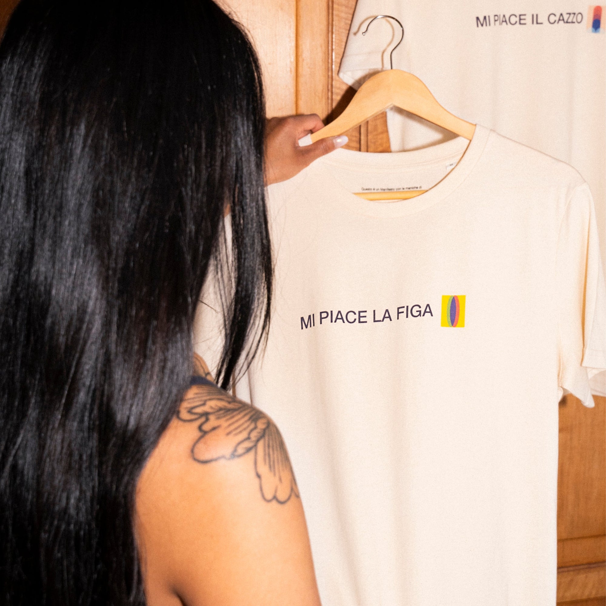 Maglietta Mi piace la figa