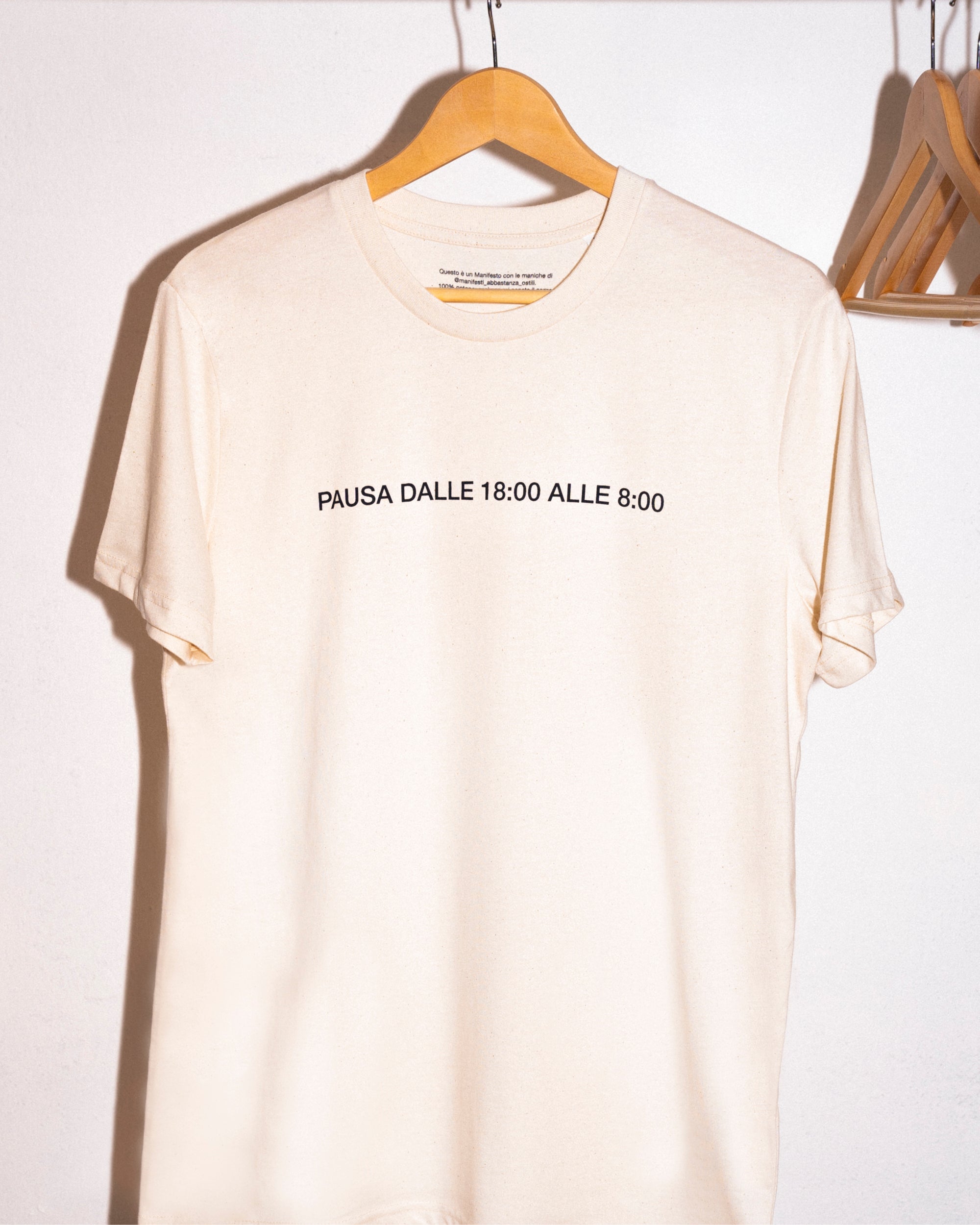 Maglietta Pausa dalle 18 alle 8