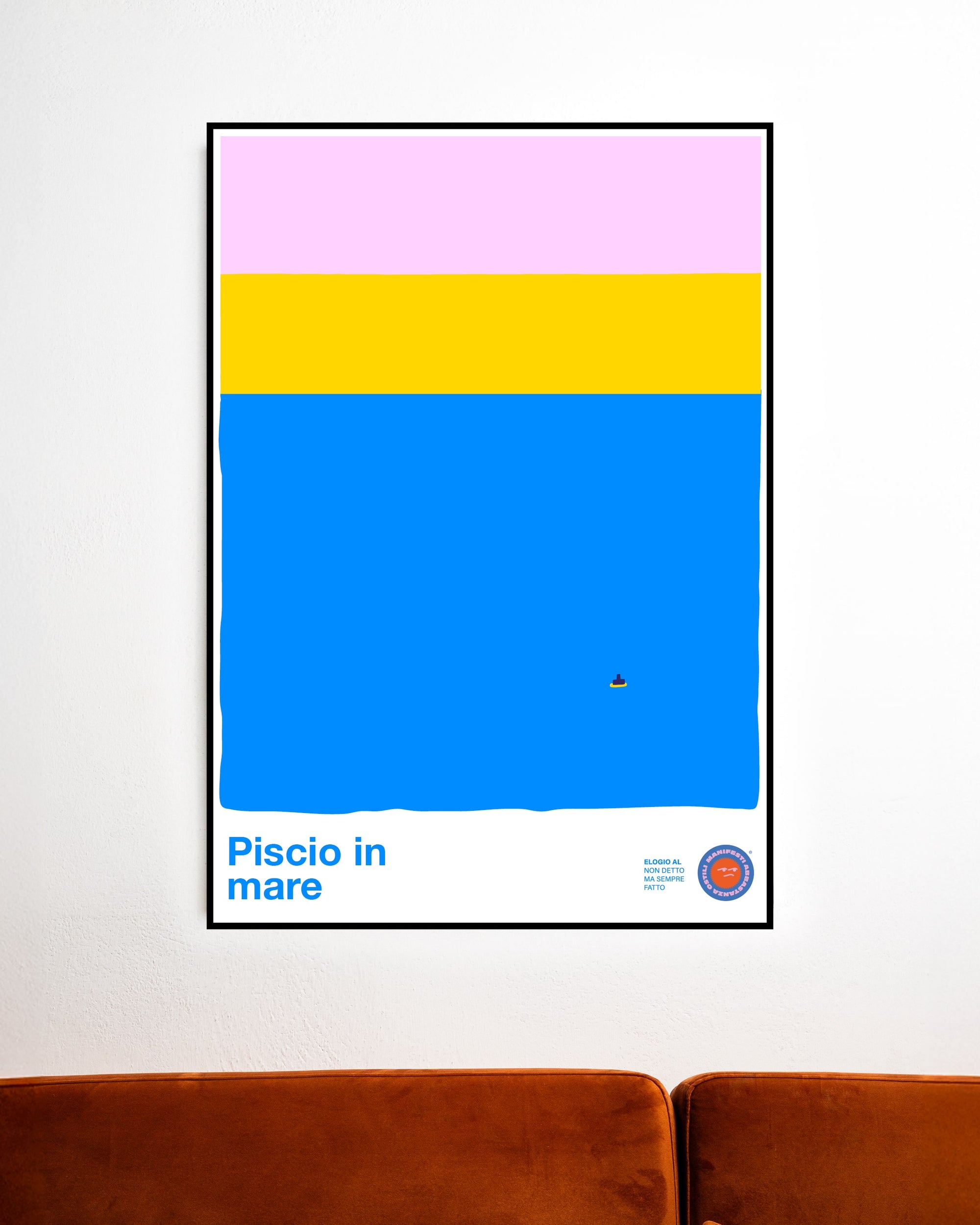Piscio in mare