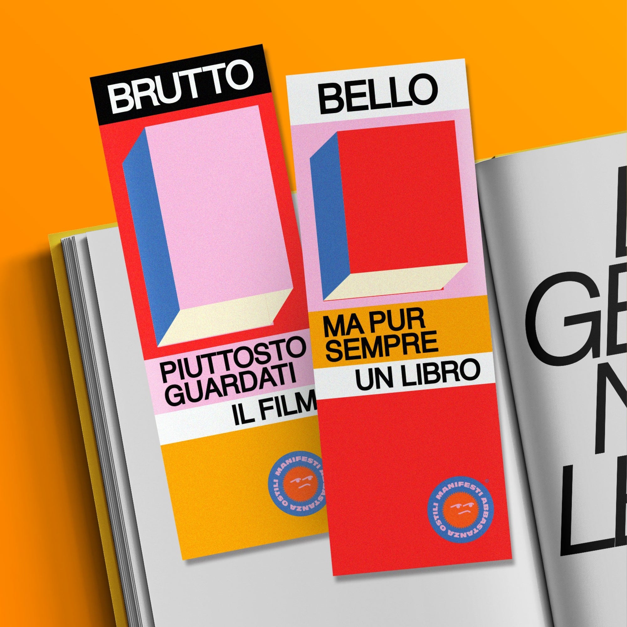 Segnalibro Bello, ma pur sempre un libro