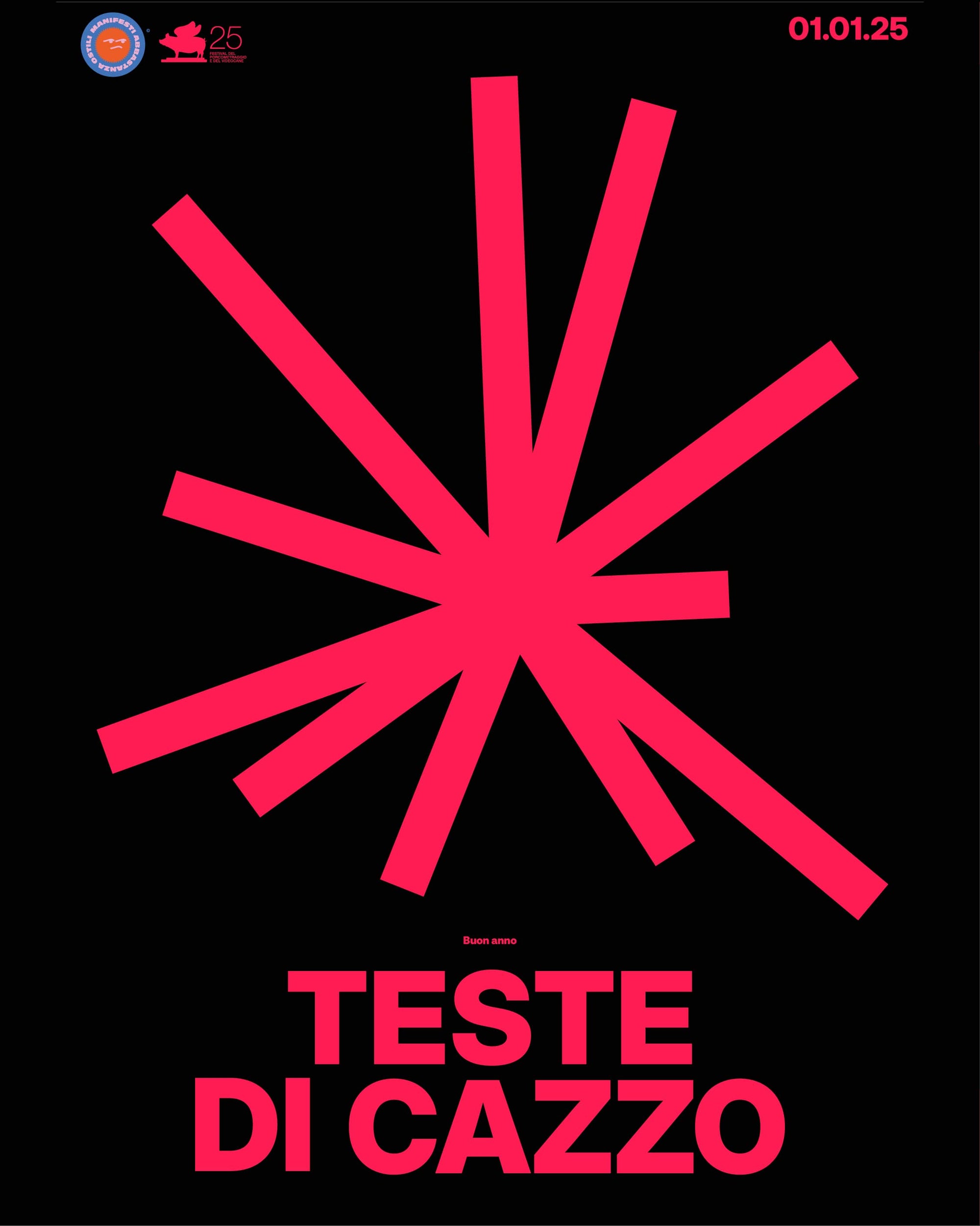 Buon anno teste di cazzo