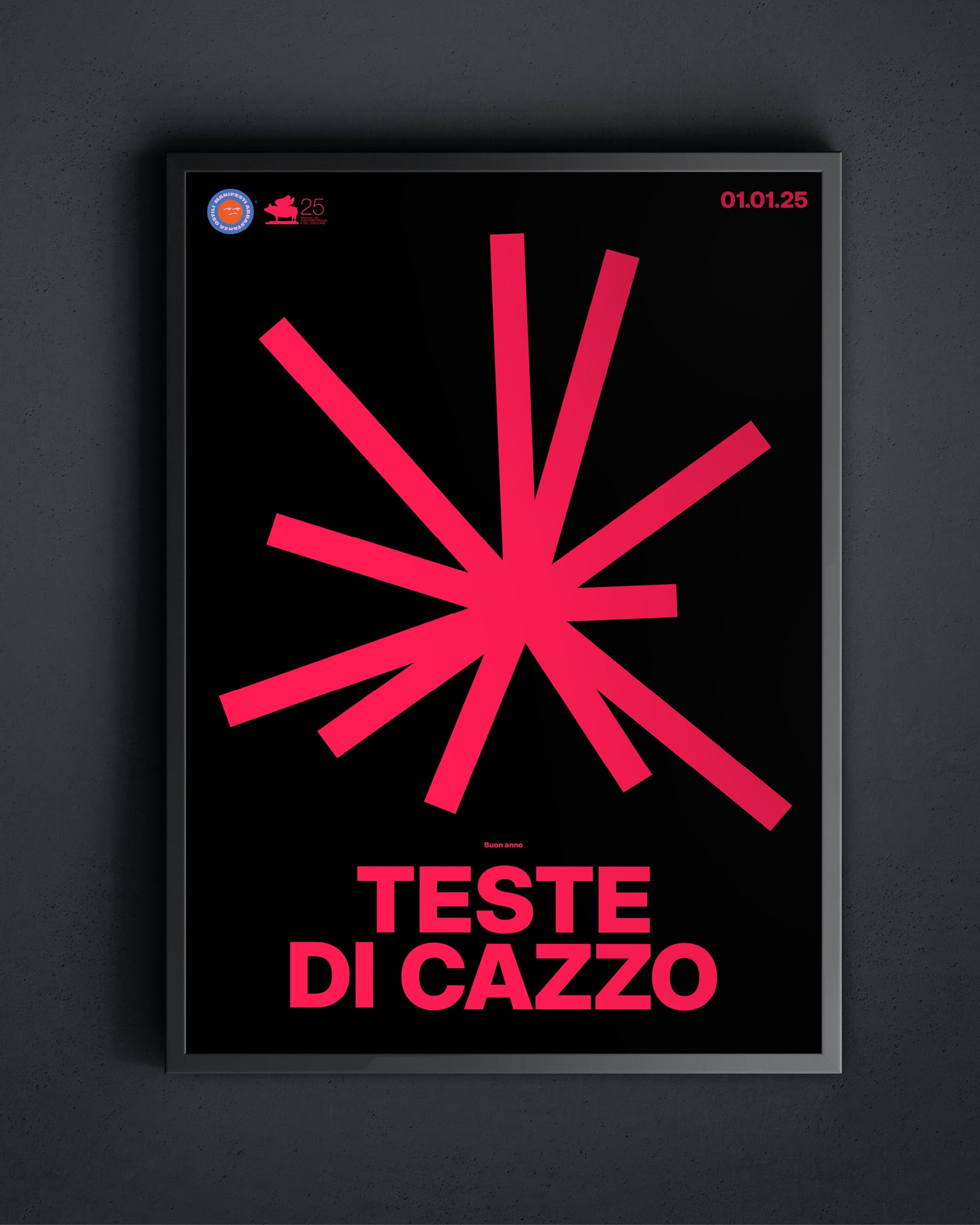 Buon anno teste di cazzo