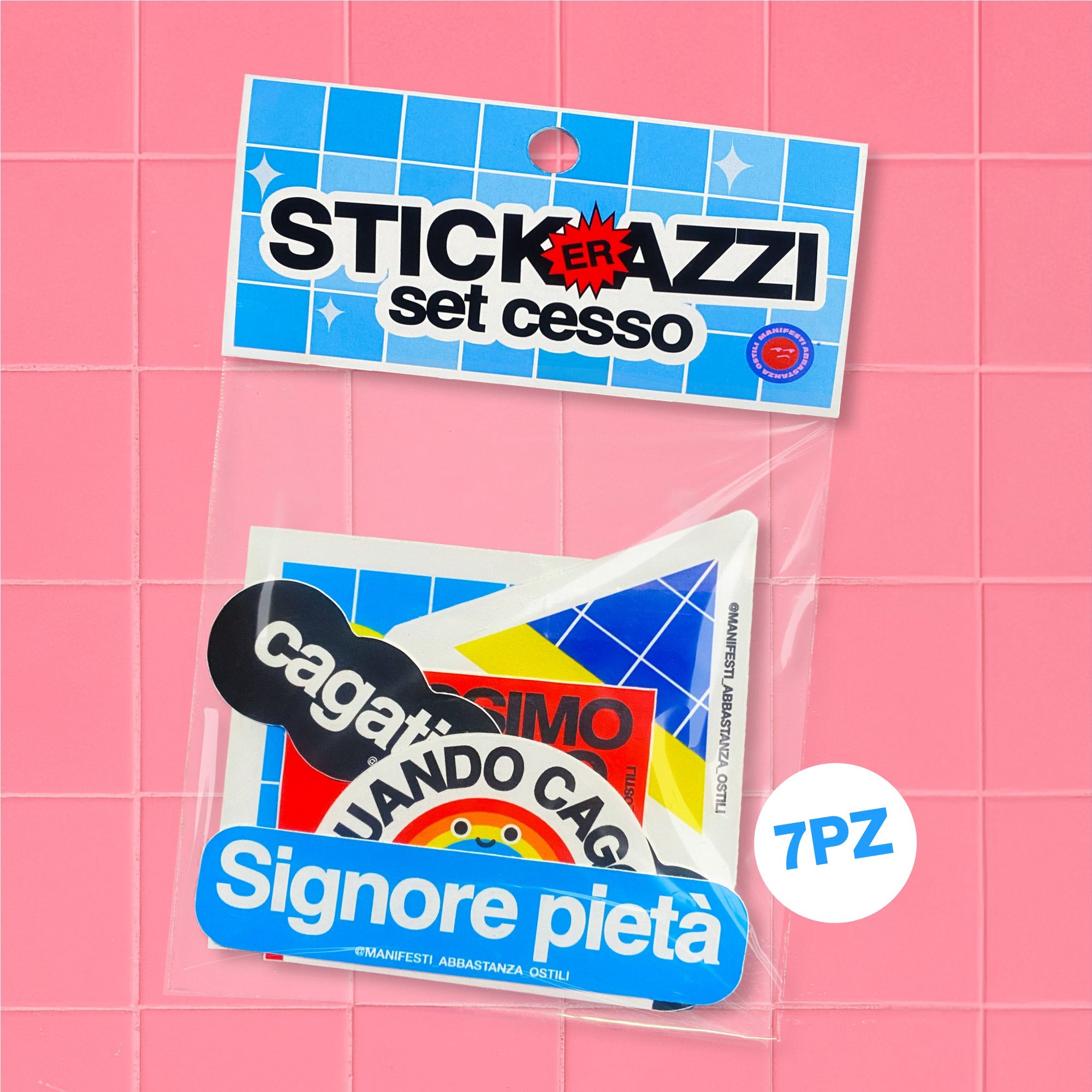Stickerazzi - Set Cesso