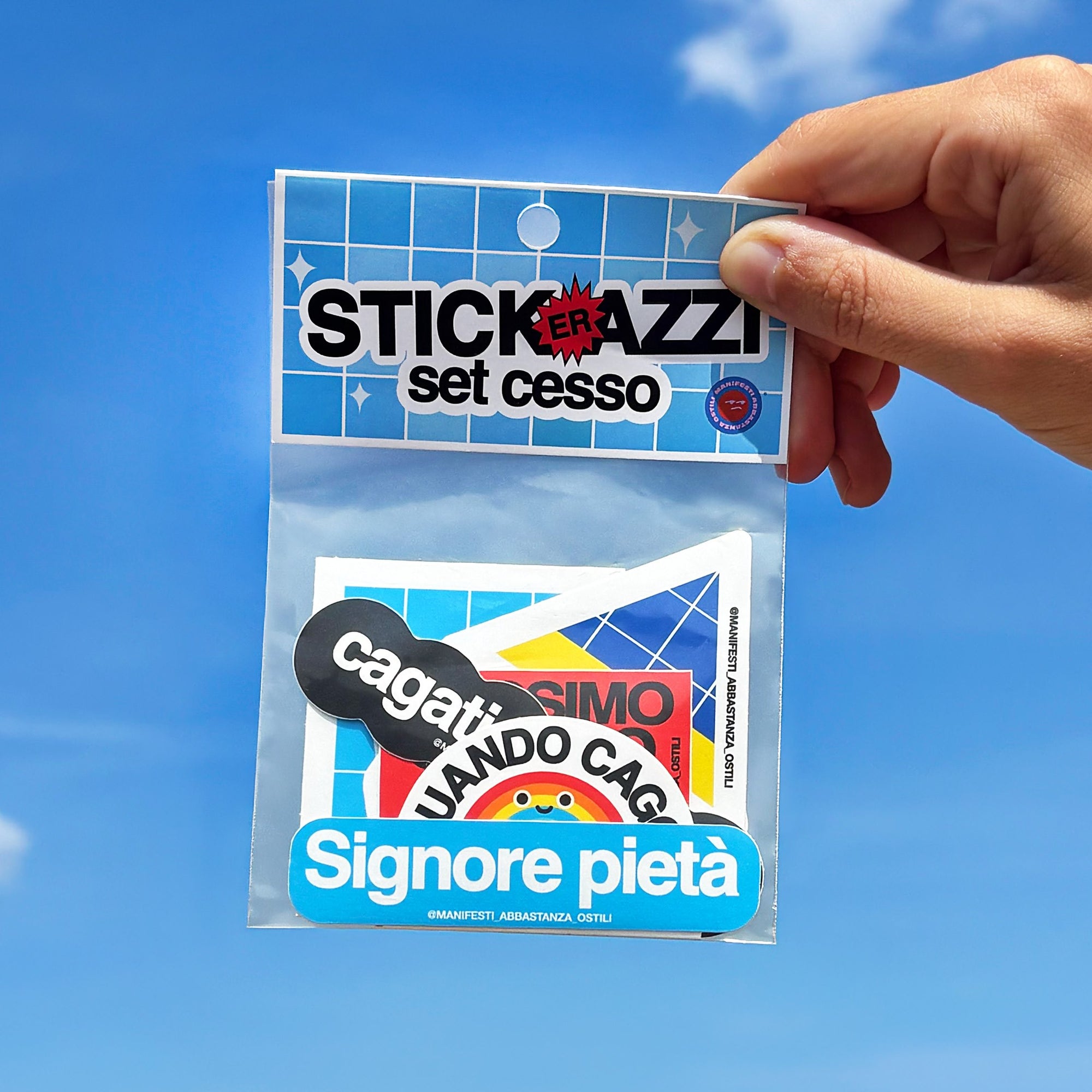 Stickerazzi - Set Cesso