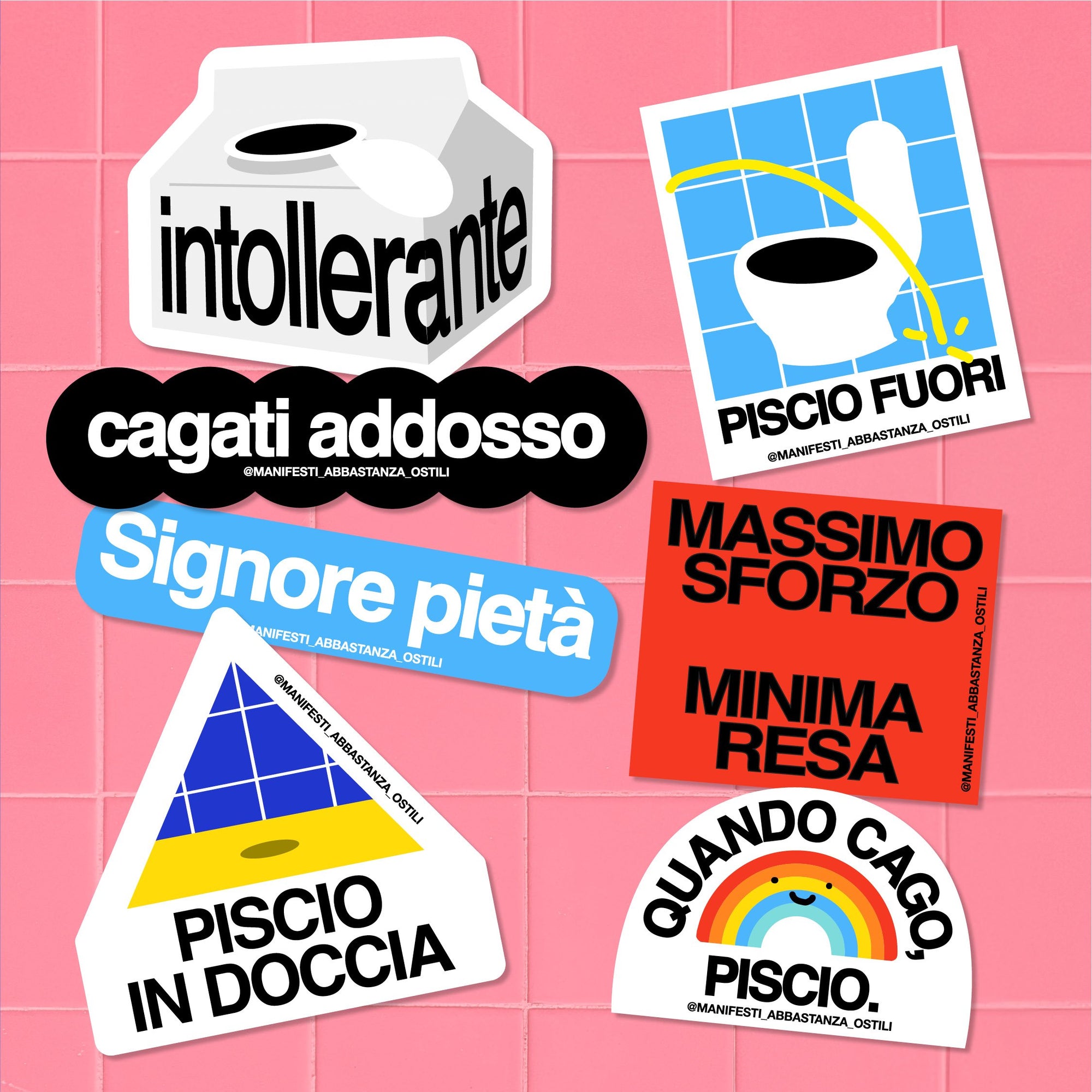 Stickerazzi - Set Cesso