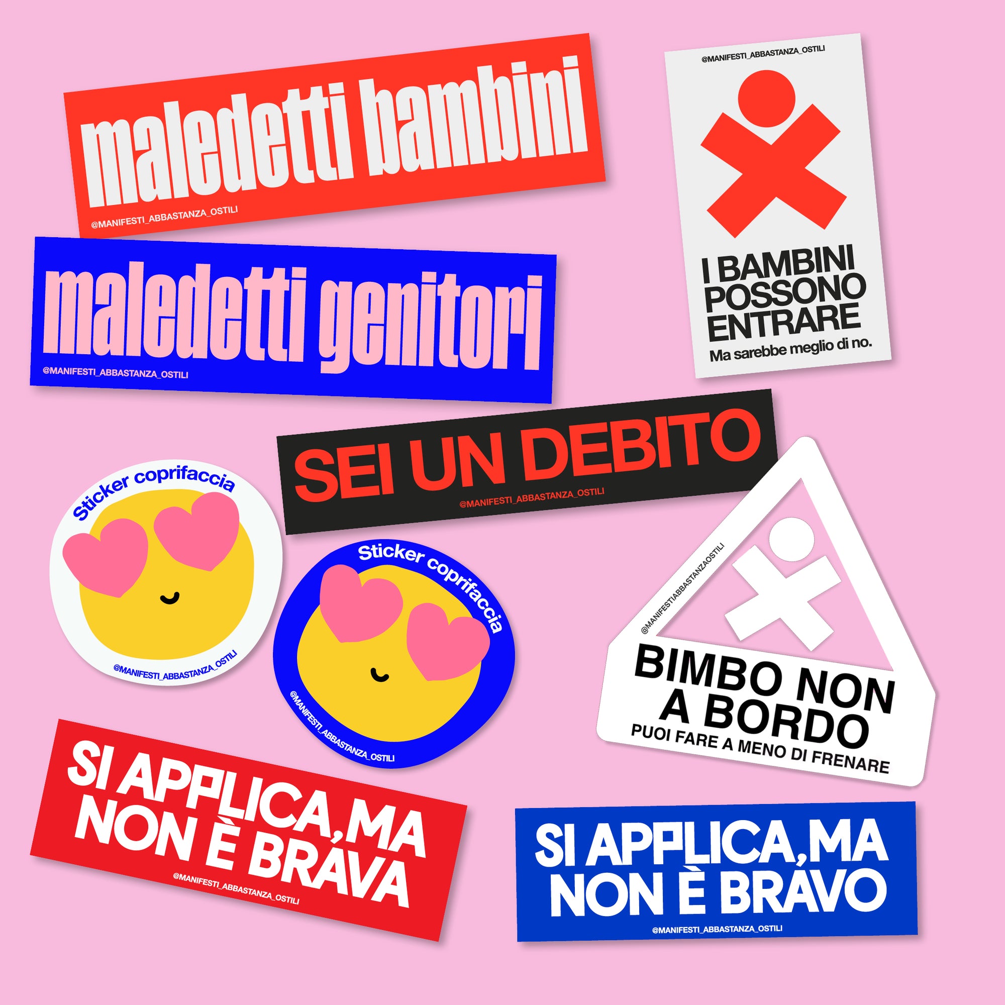 Stickerazzi - Set Famiglia (tradizionale)