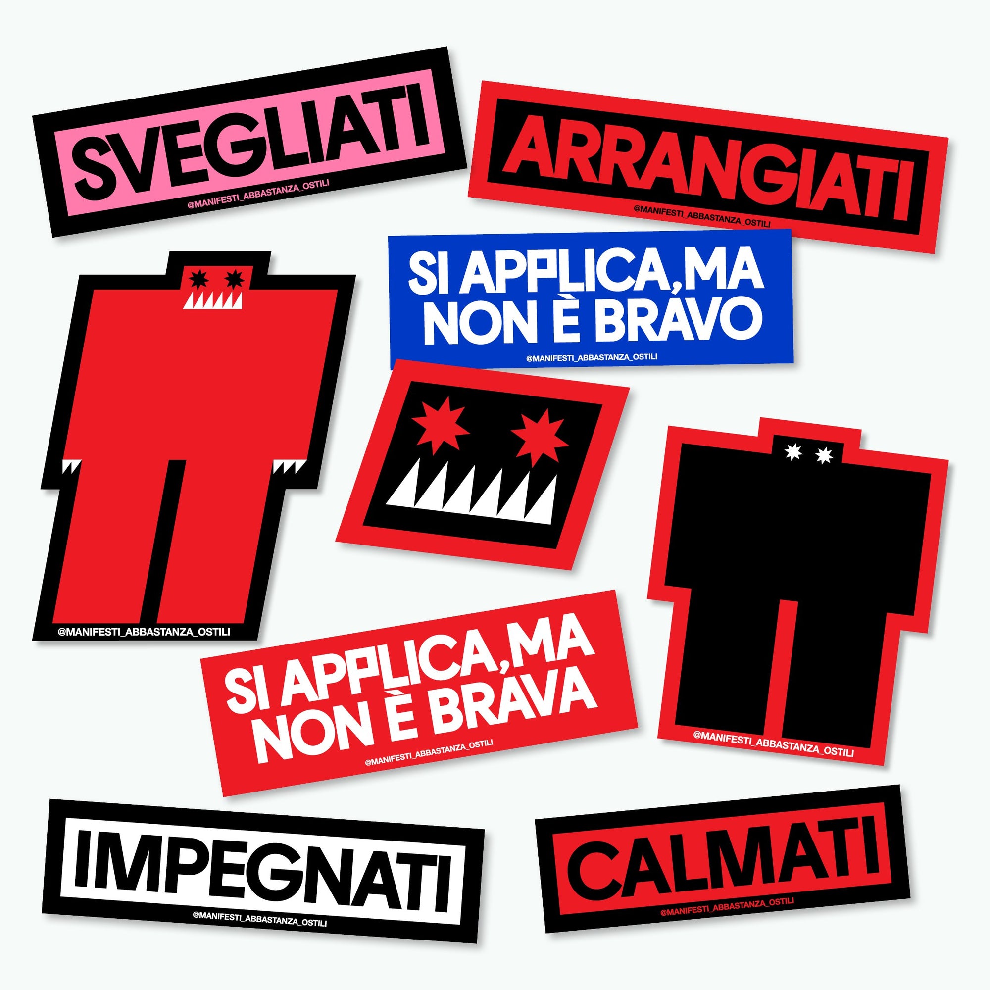 Stickerazzi - Set Imperativi