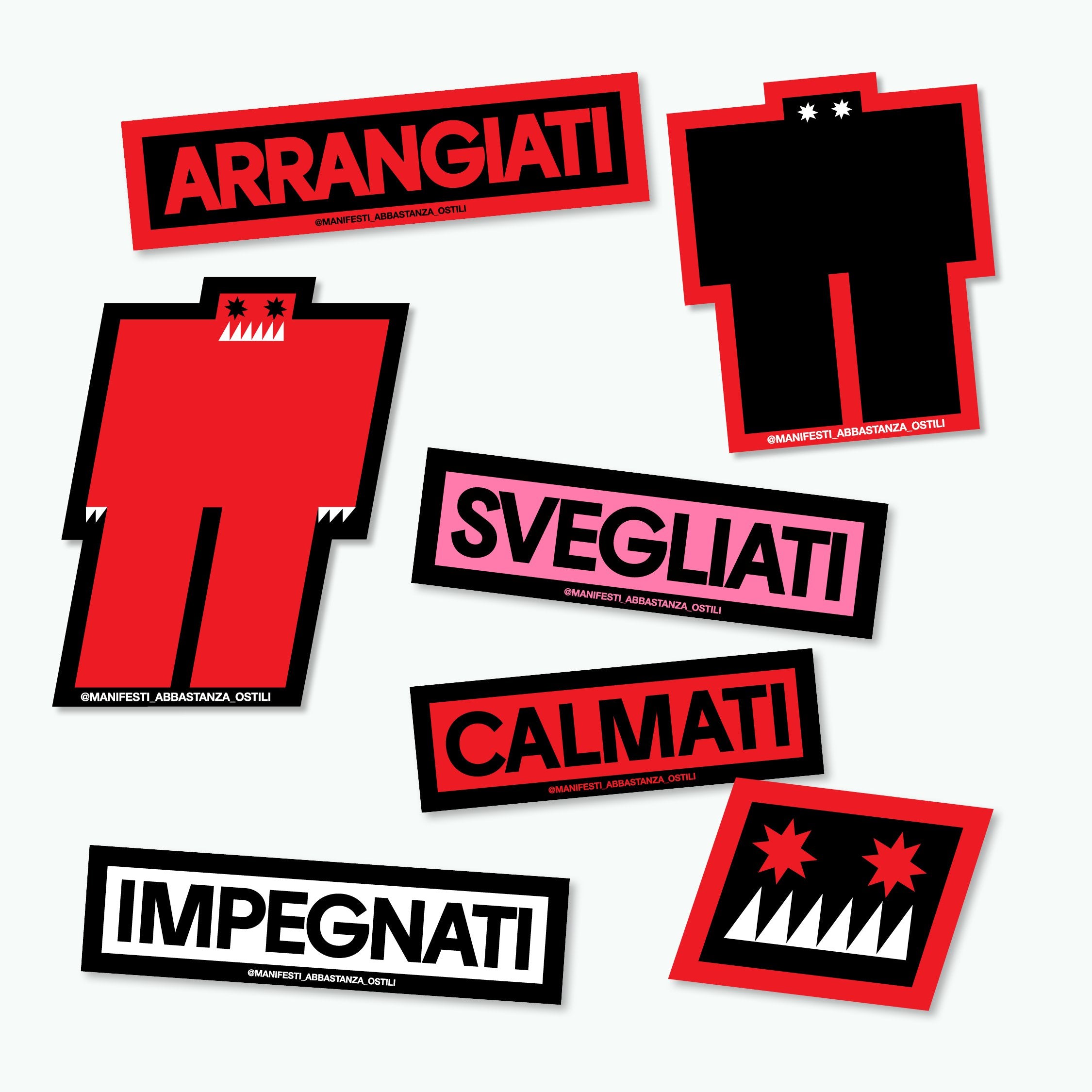 Stickerazzi - Set Imperativi
