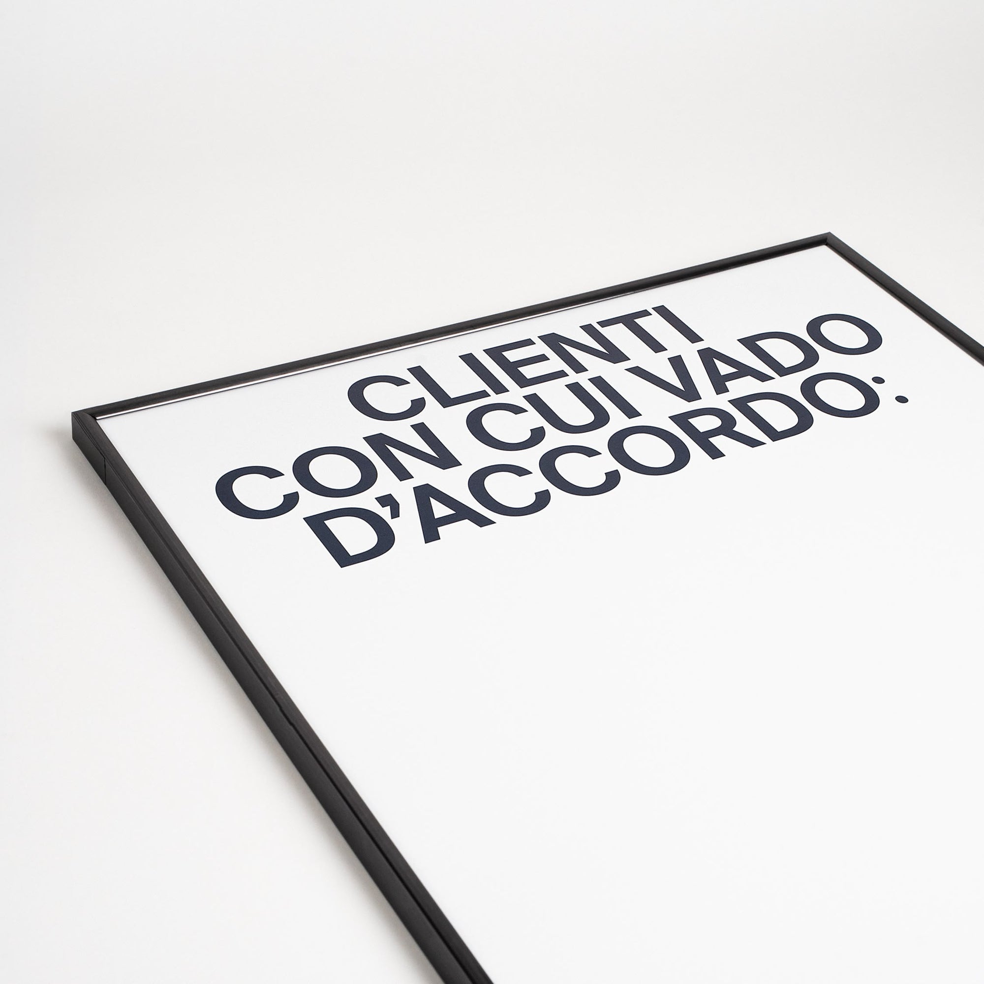 Clienti con cui vado d'accordo: