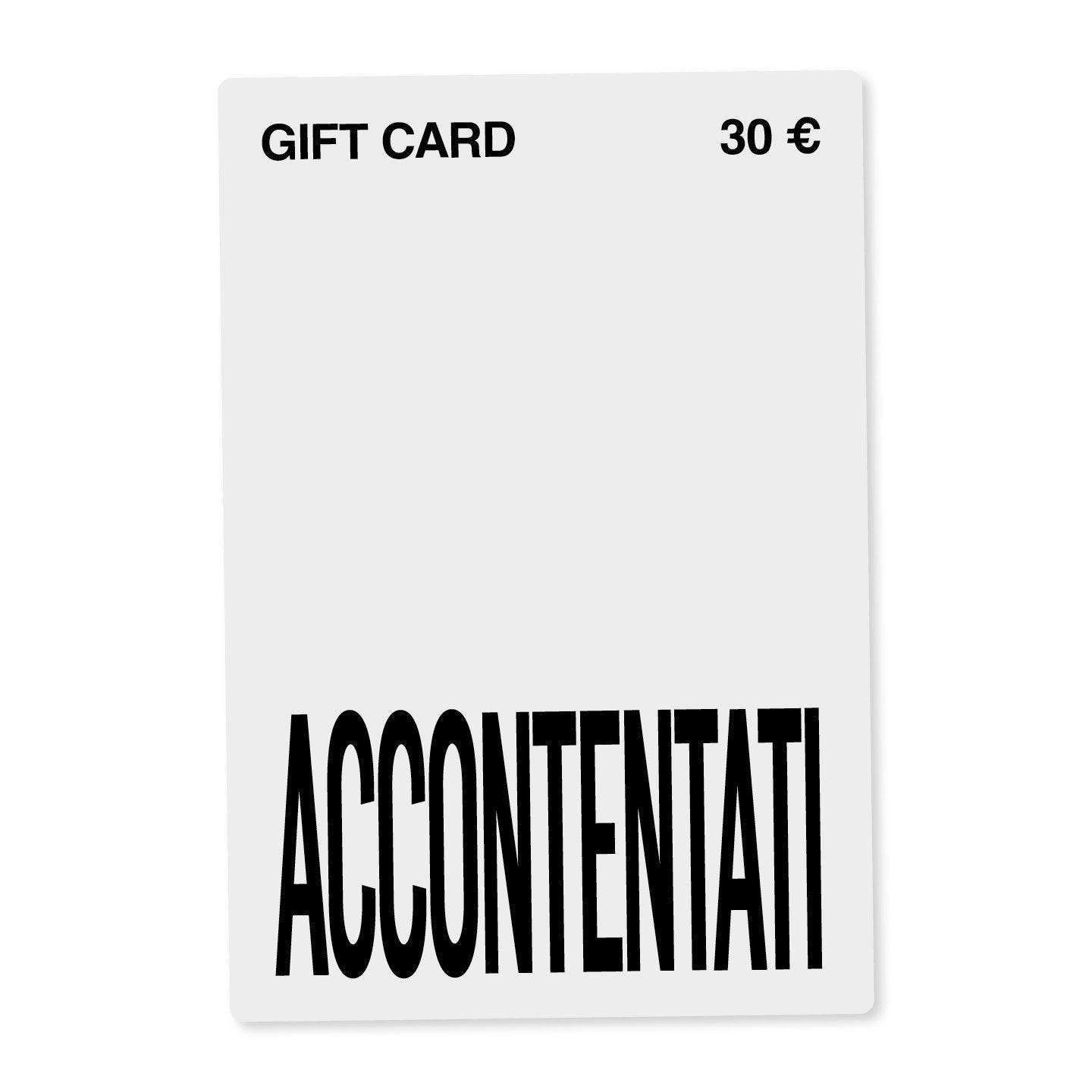 Gift Card Abbastanza Ostile - 30 €