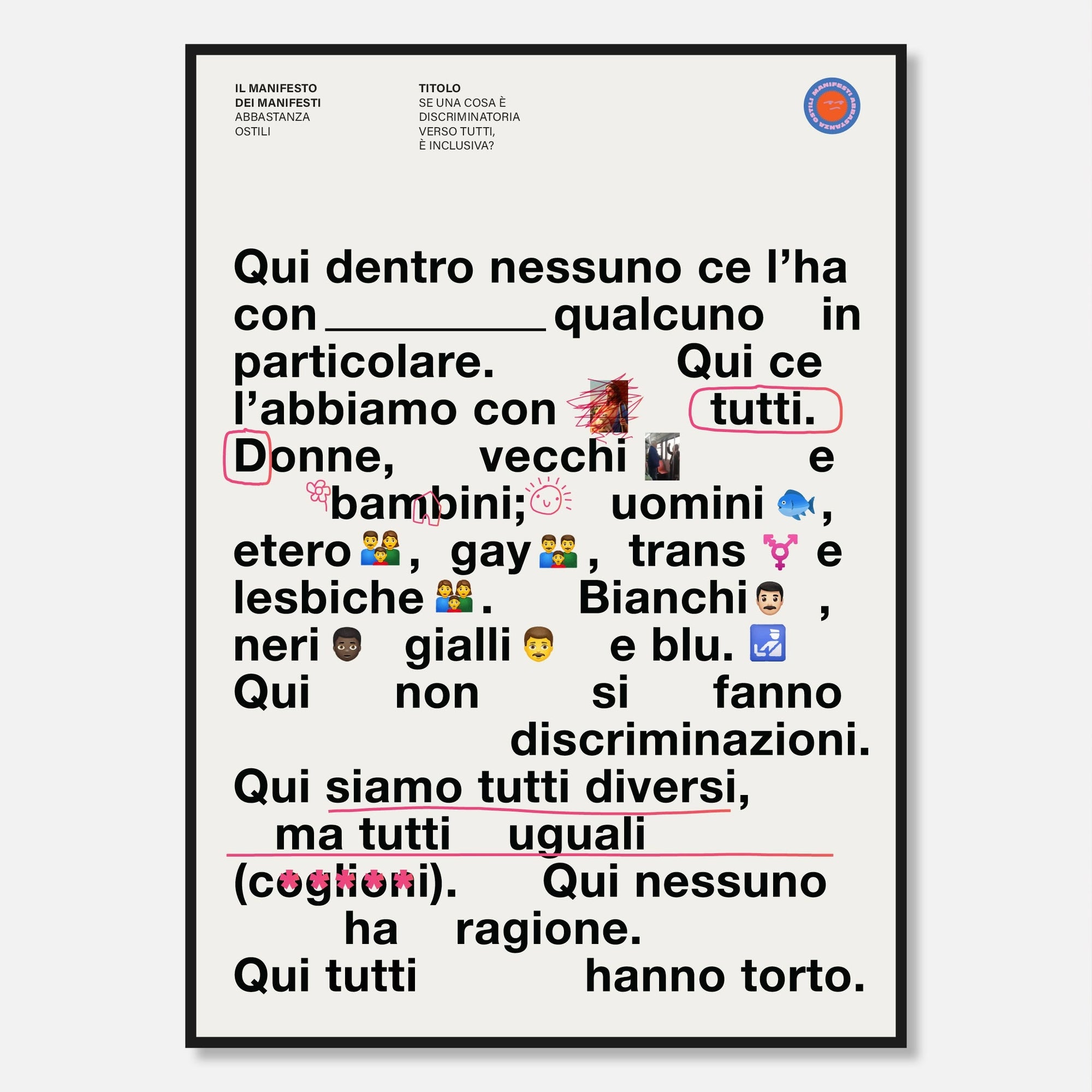 Manifesto dei manifesti