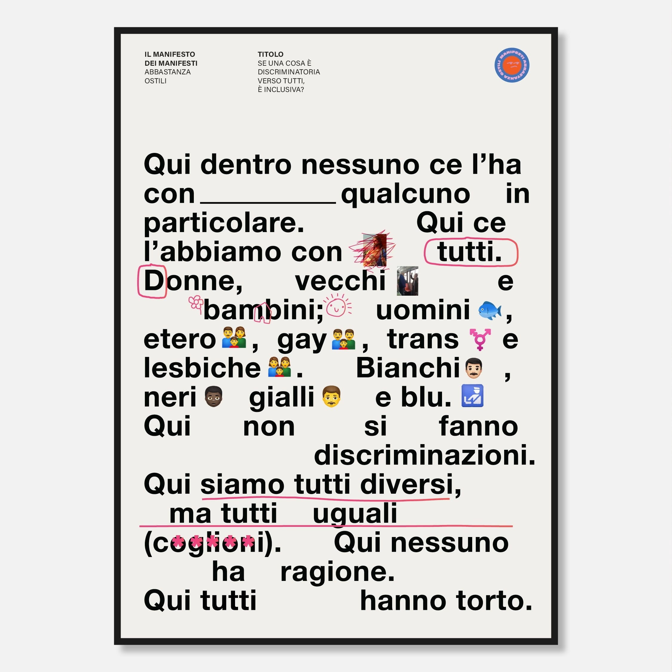 Manifesto dei manifesti