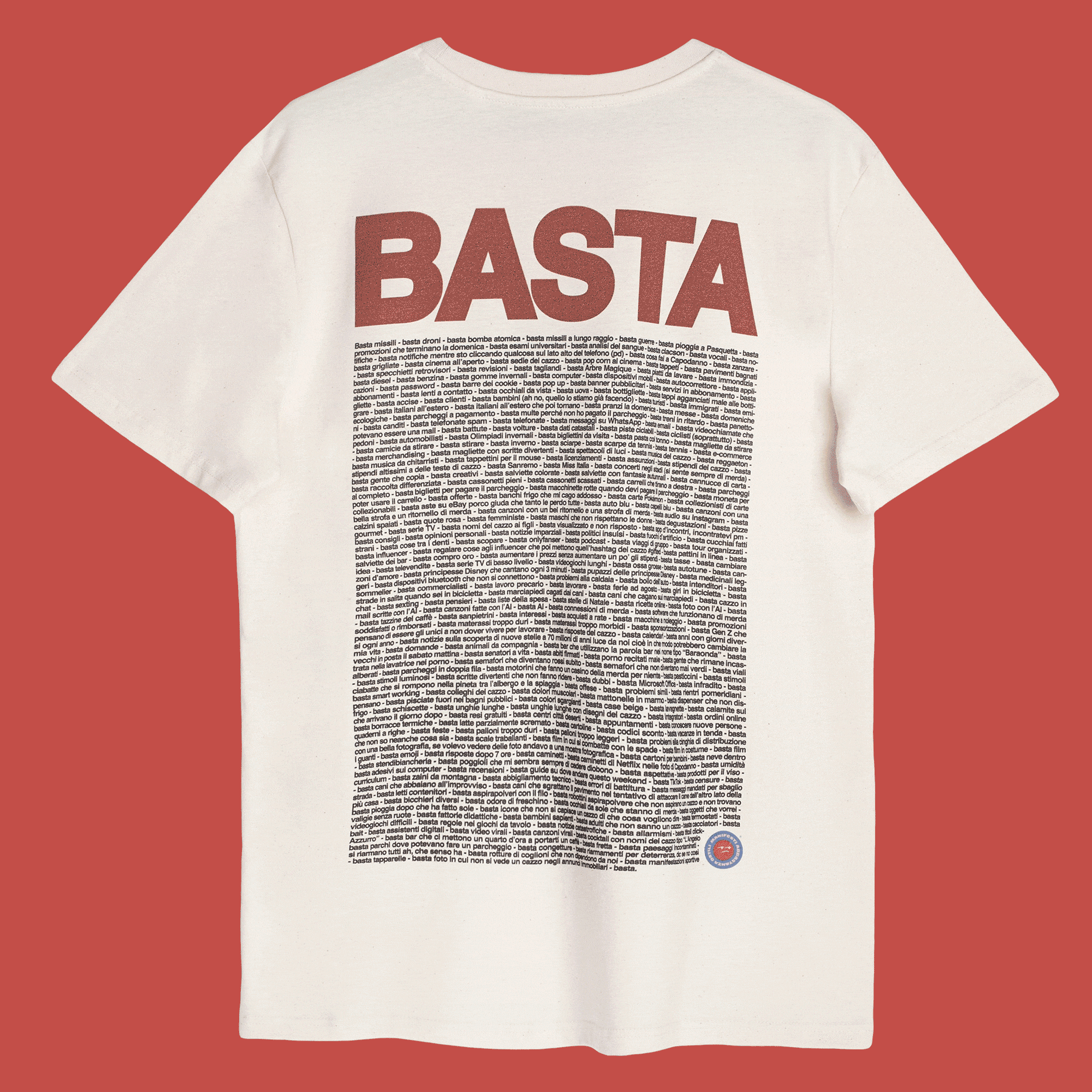 Maglietta - BASTA