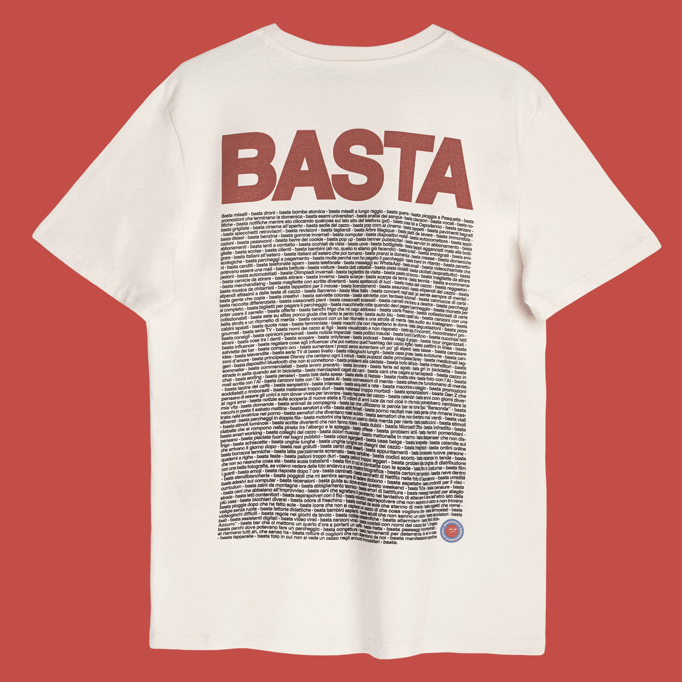 Maglietta - BASTA