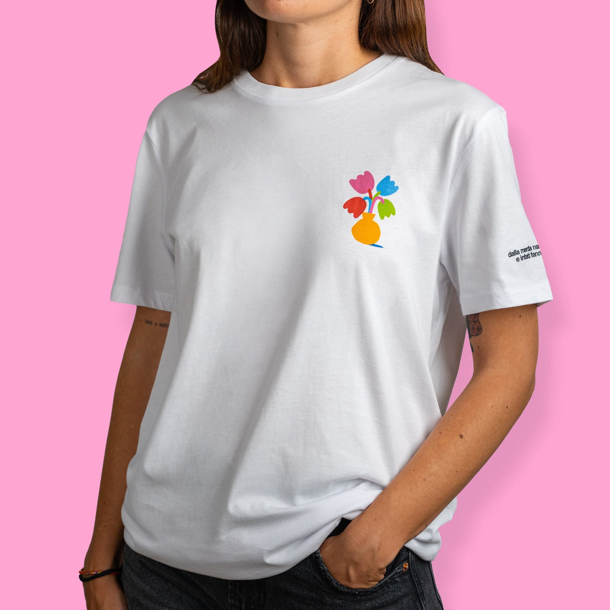 Maglietta - Fiori di merda