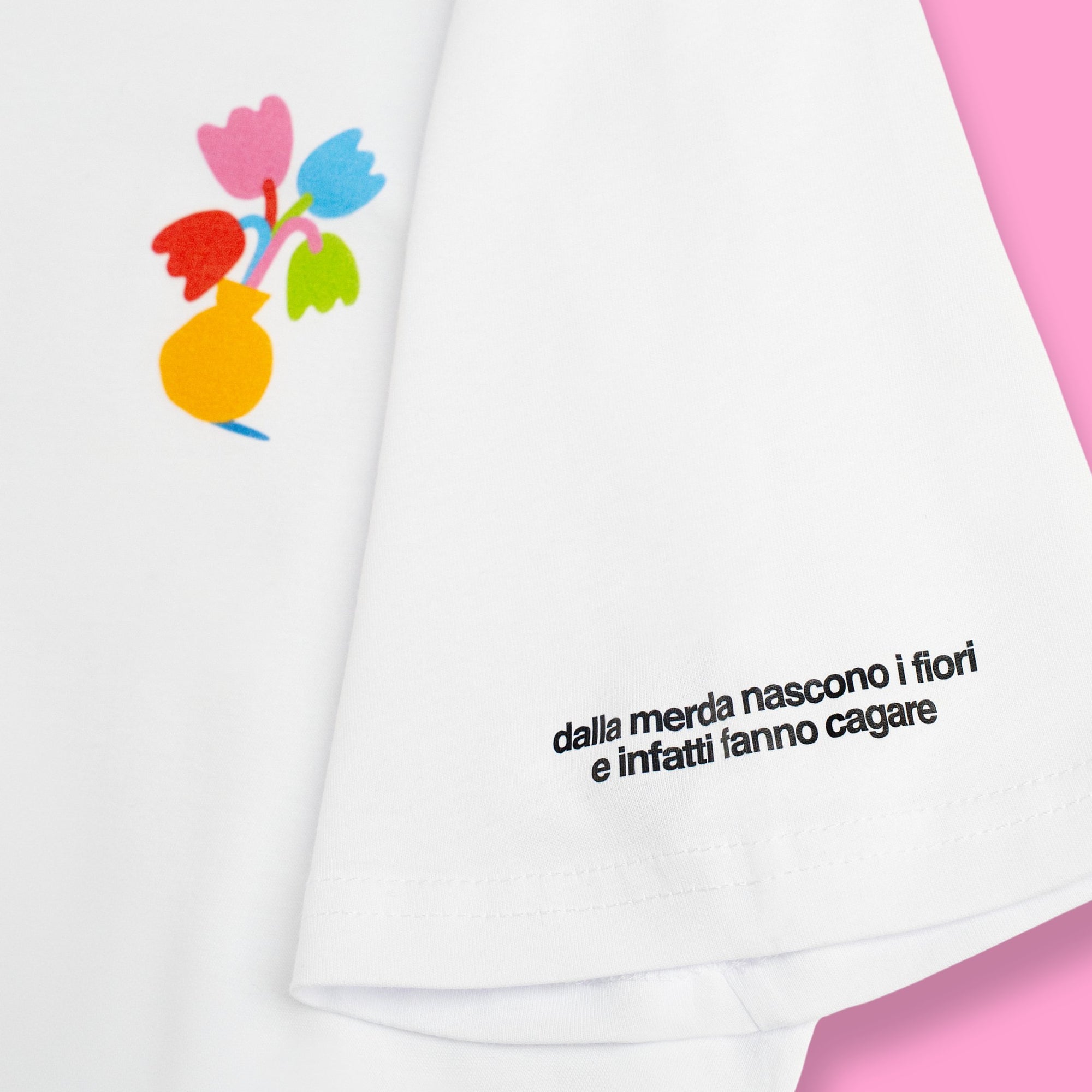 Maglietta - Fiori di merda