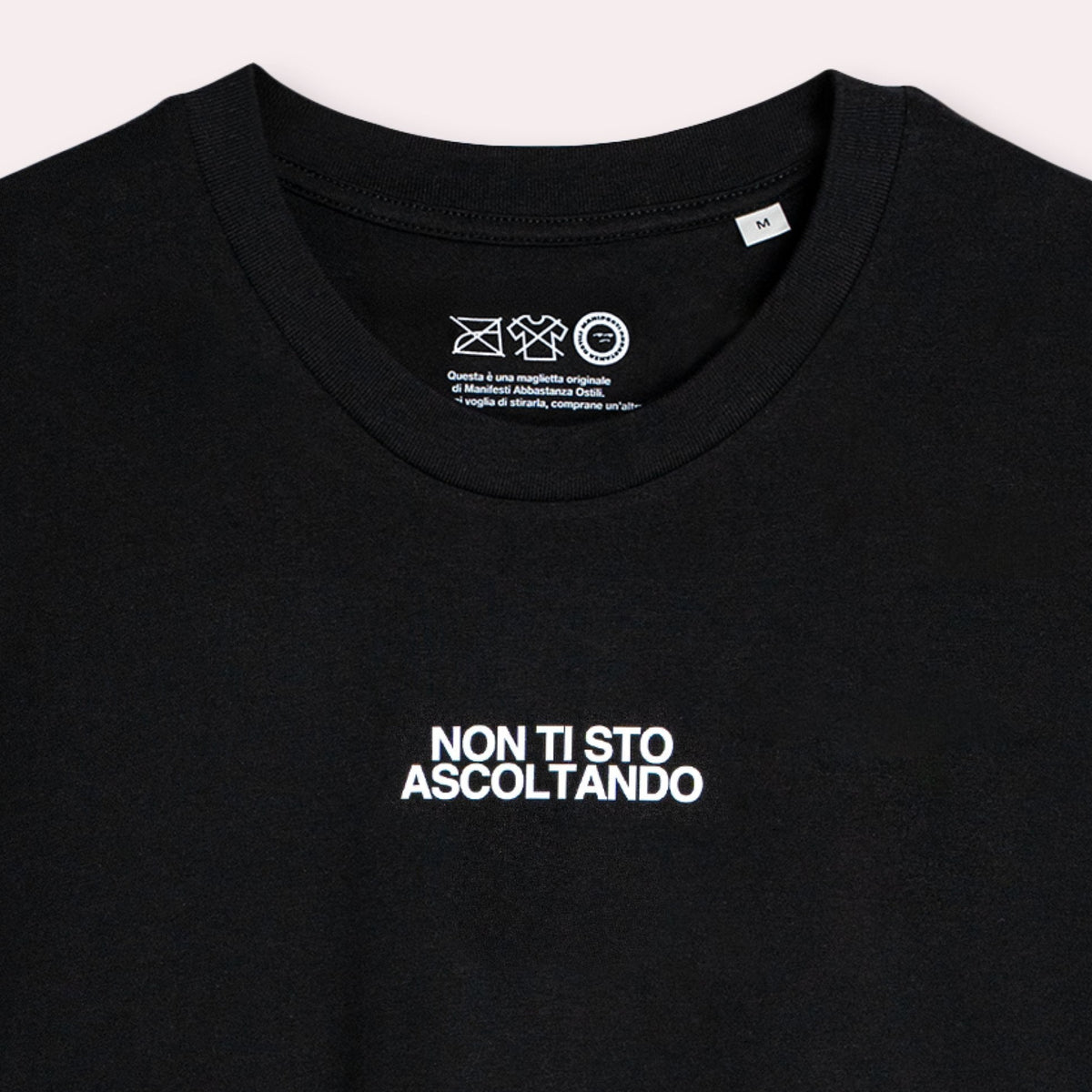 Maglietta - Non ti sto ascoltando ⚫️