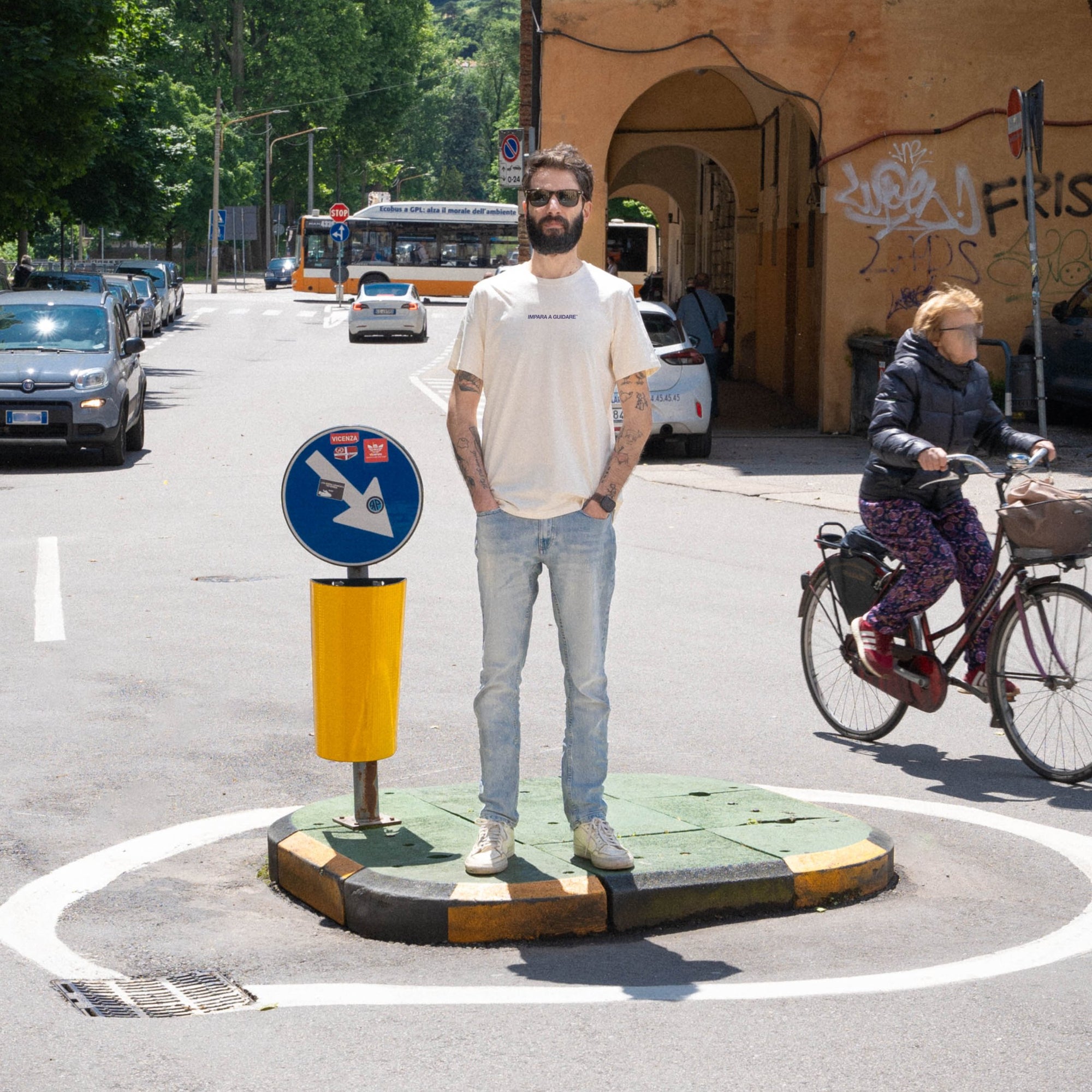Maglietta - Impara a Guidare / Rotatoria