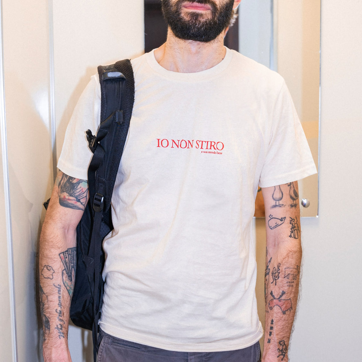 Maglietta Io non stiro