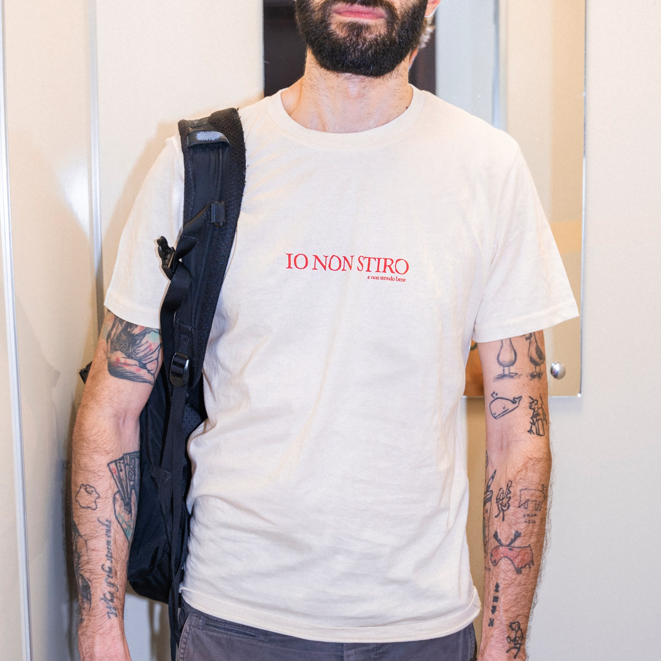 Maglietta Io non stiro