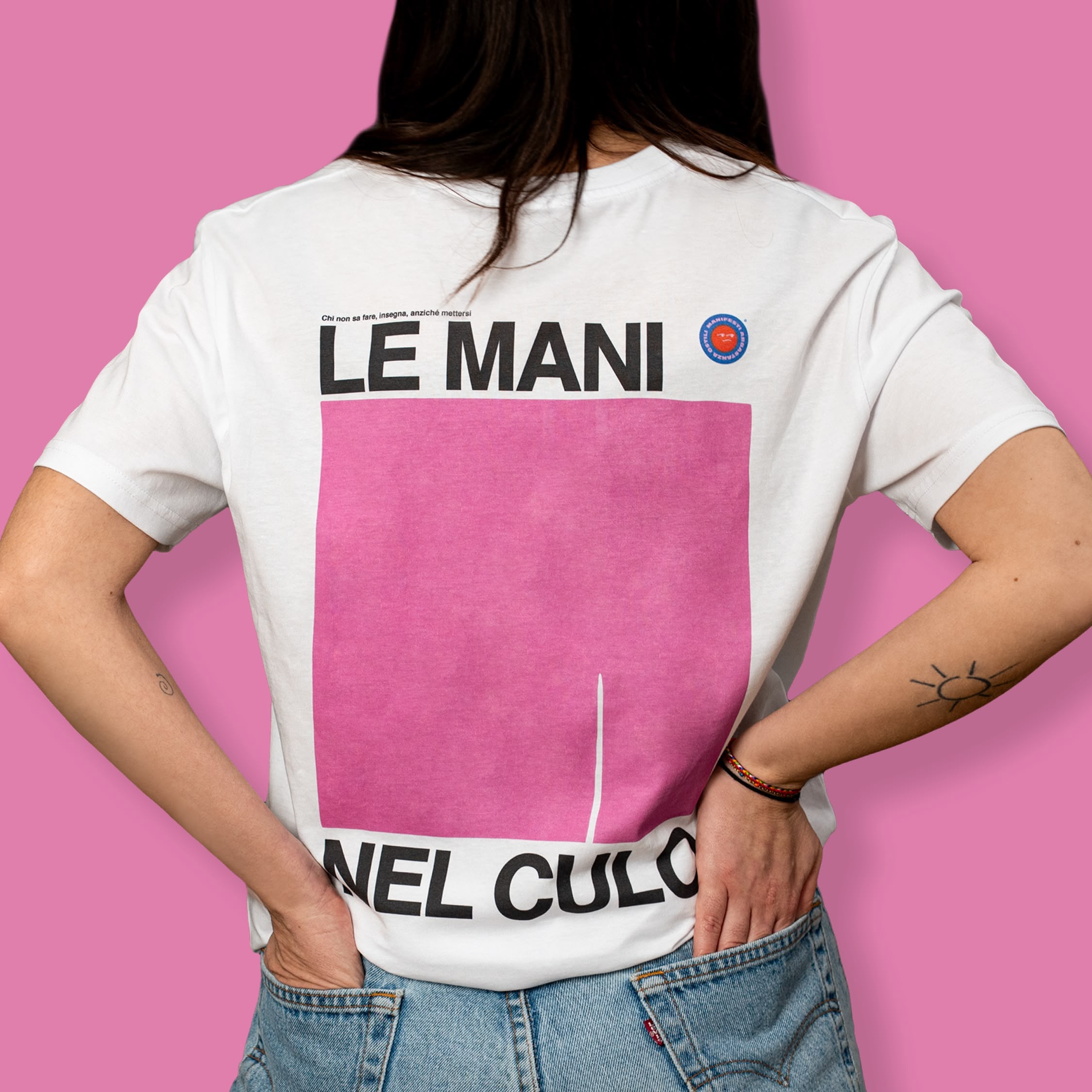 Maglietta Le mani nel culo