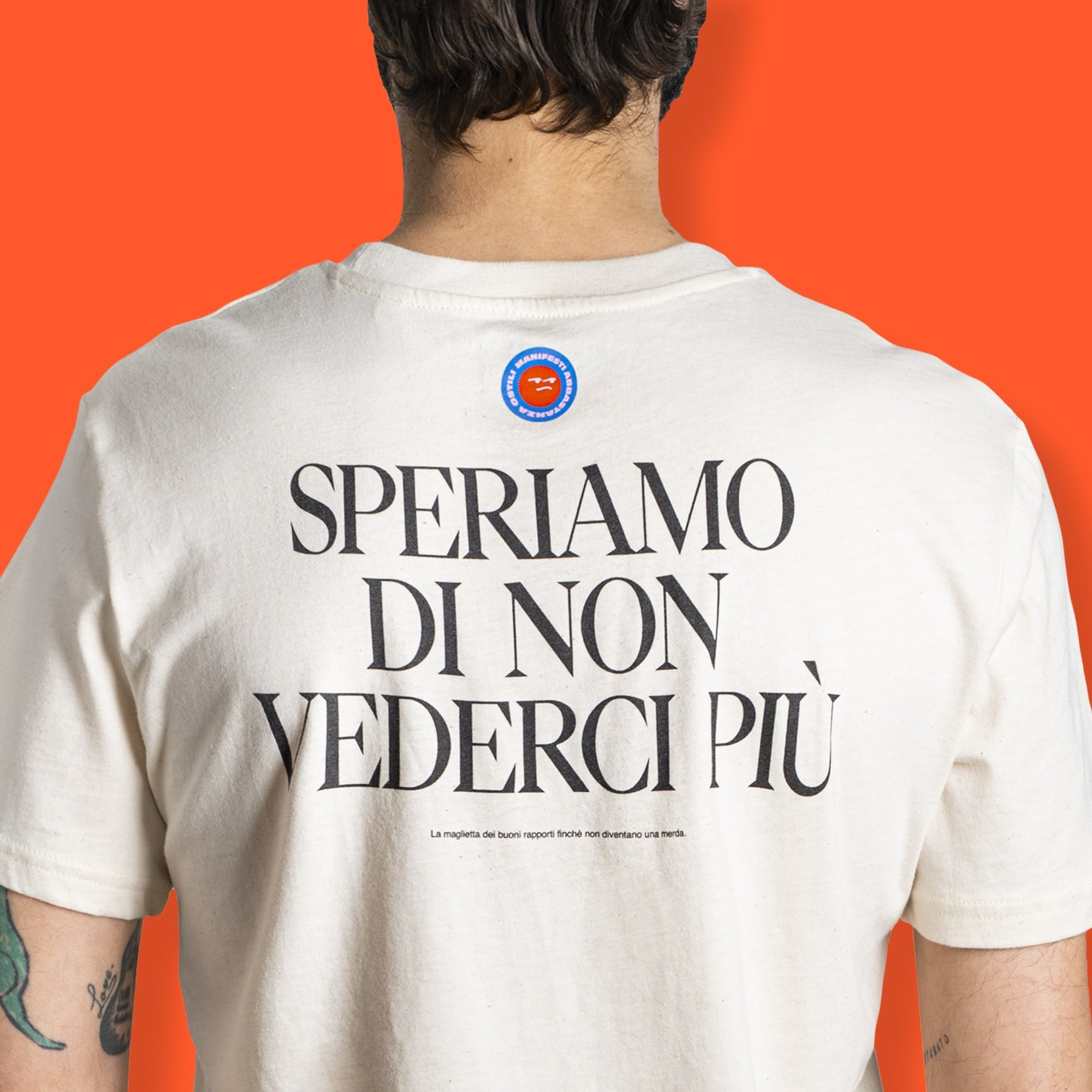 Maglietta Speriamo di non vederci più