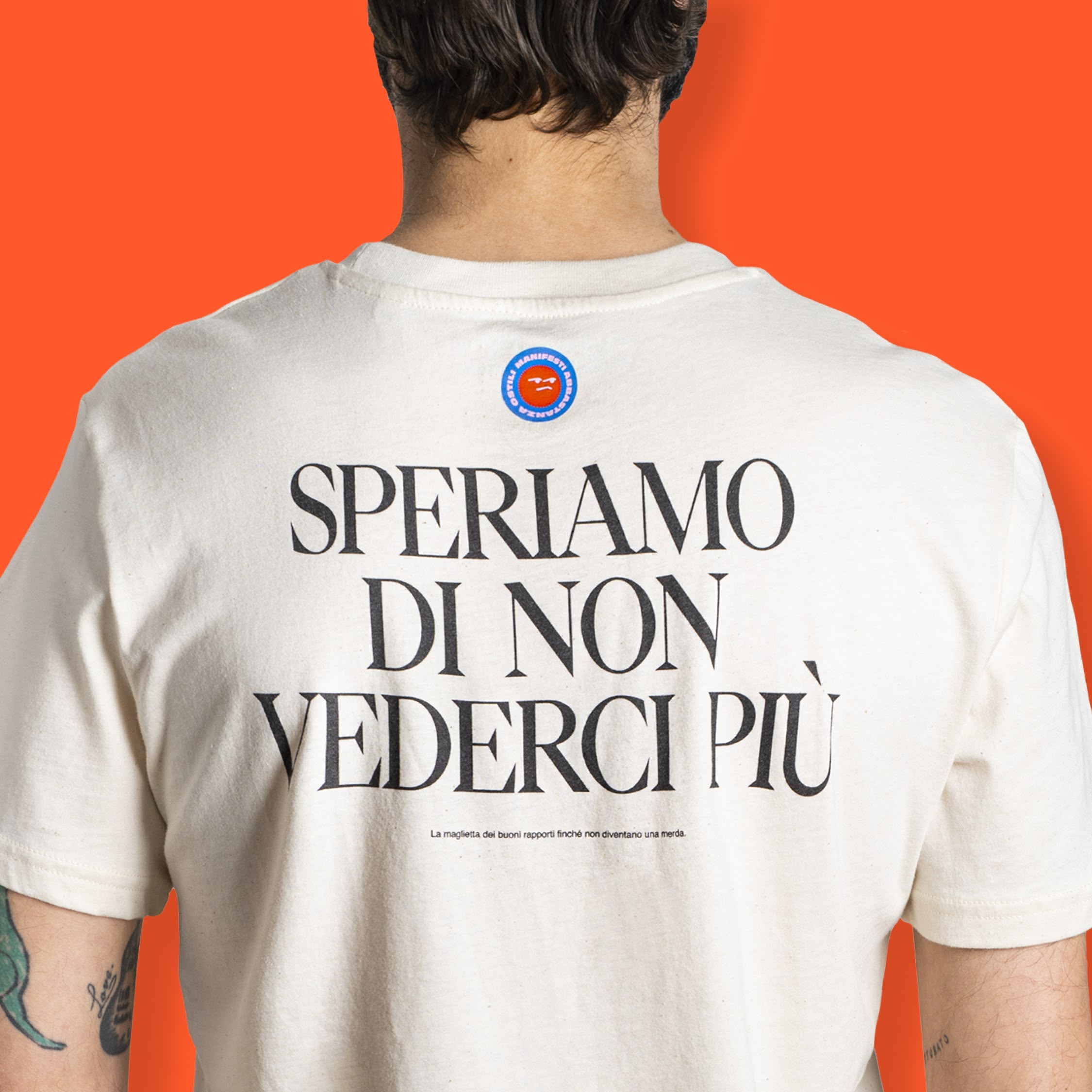Maglietta Speriamo di non vederci più