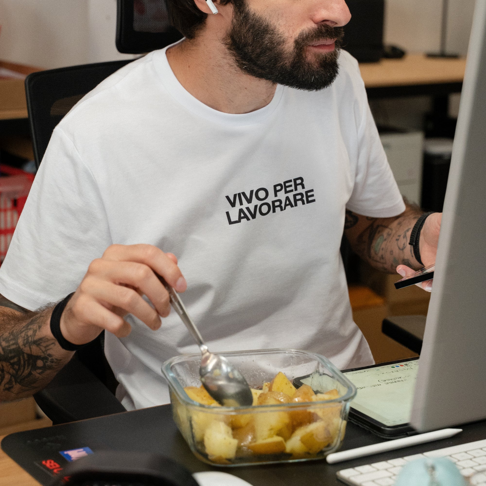 Maglietta - Vivo per lavorare