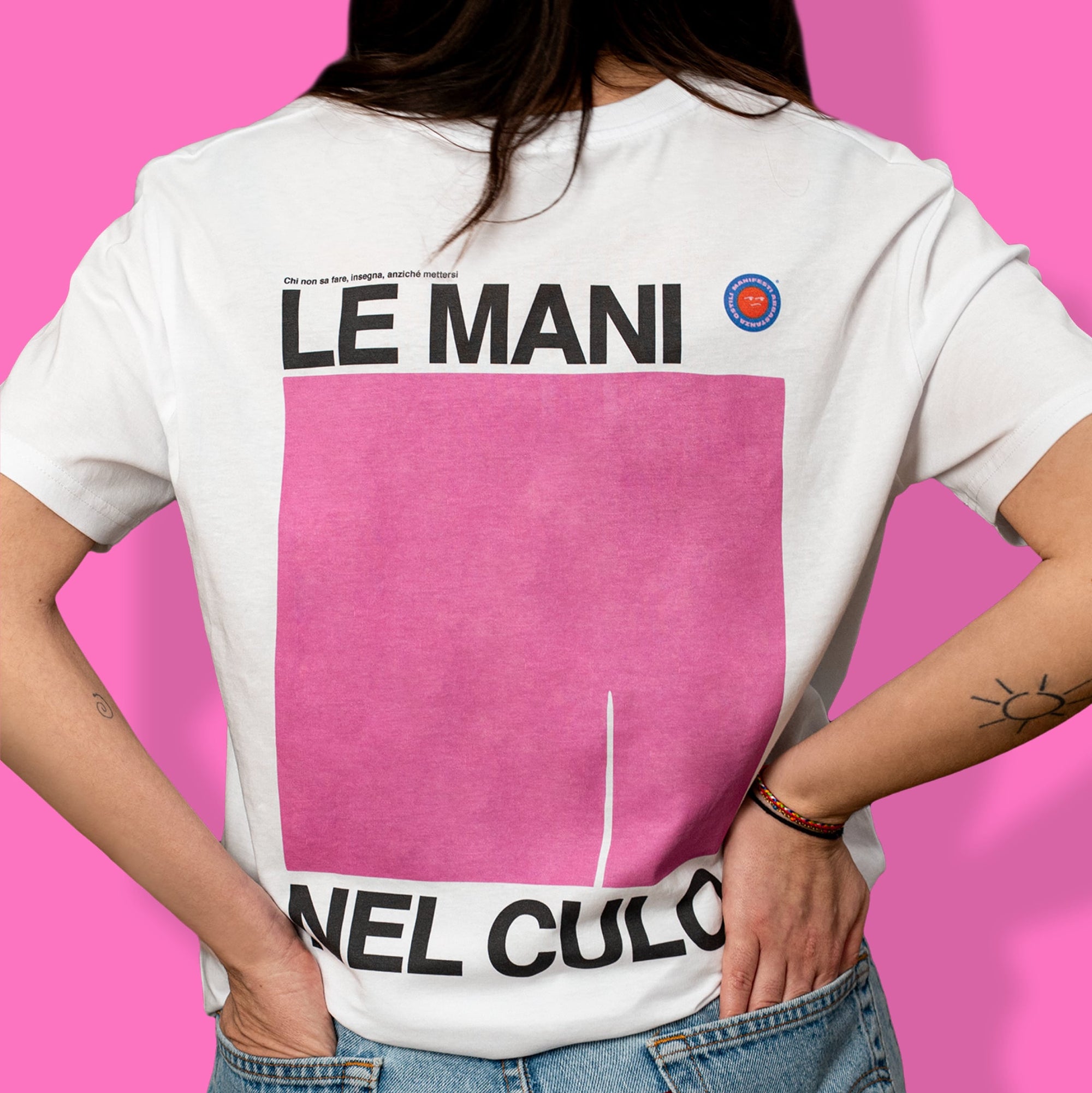 Maglietta Le mani nel culo
