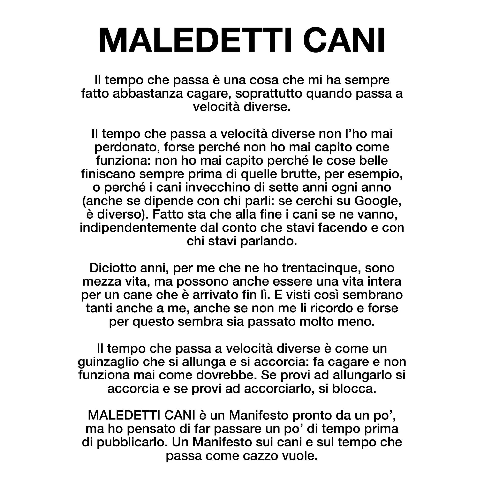 Maledetti Cani