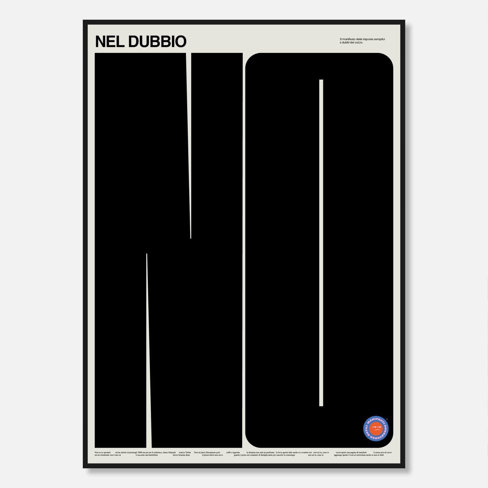 Nel dubbio no