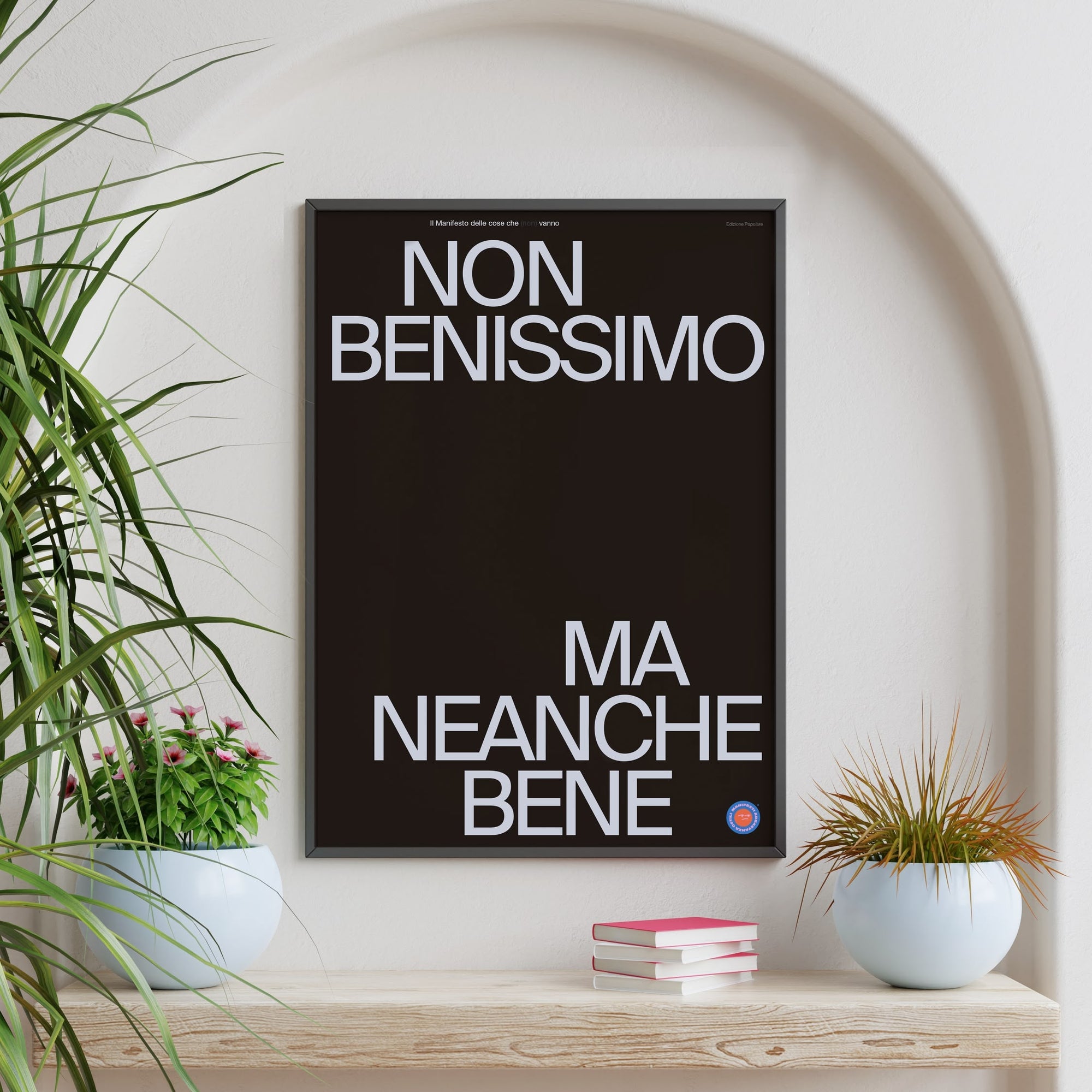 Non benissimo ma neanche bene
